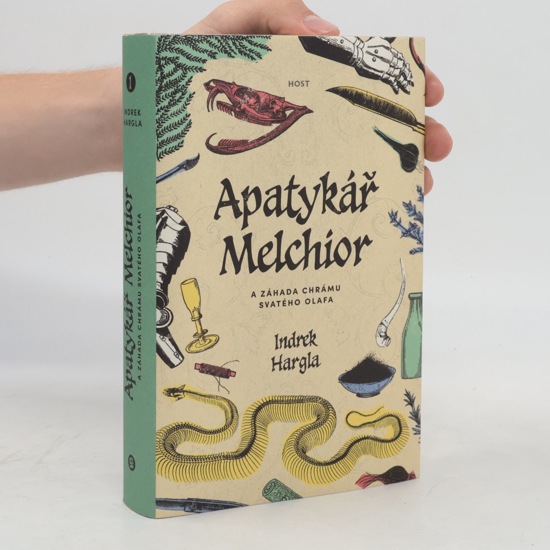Indrek Hargla Apatykář Melchior a záhada chrámu svatého Olafa