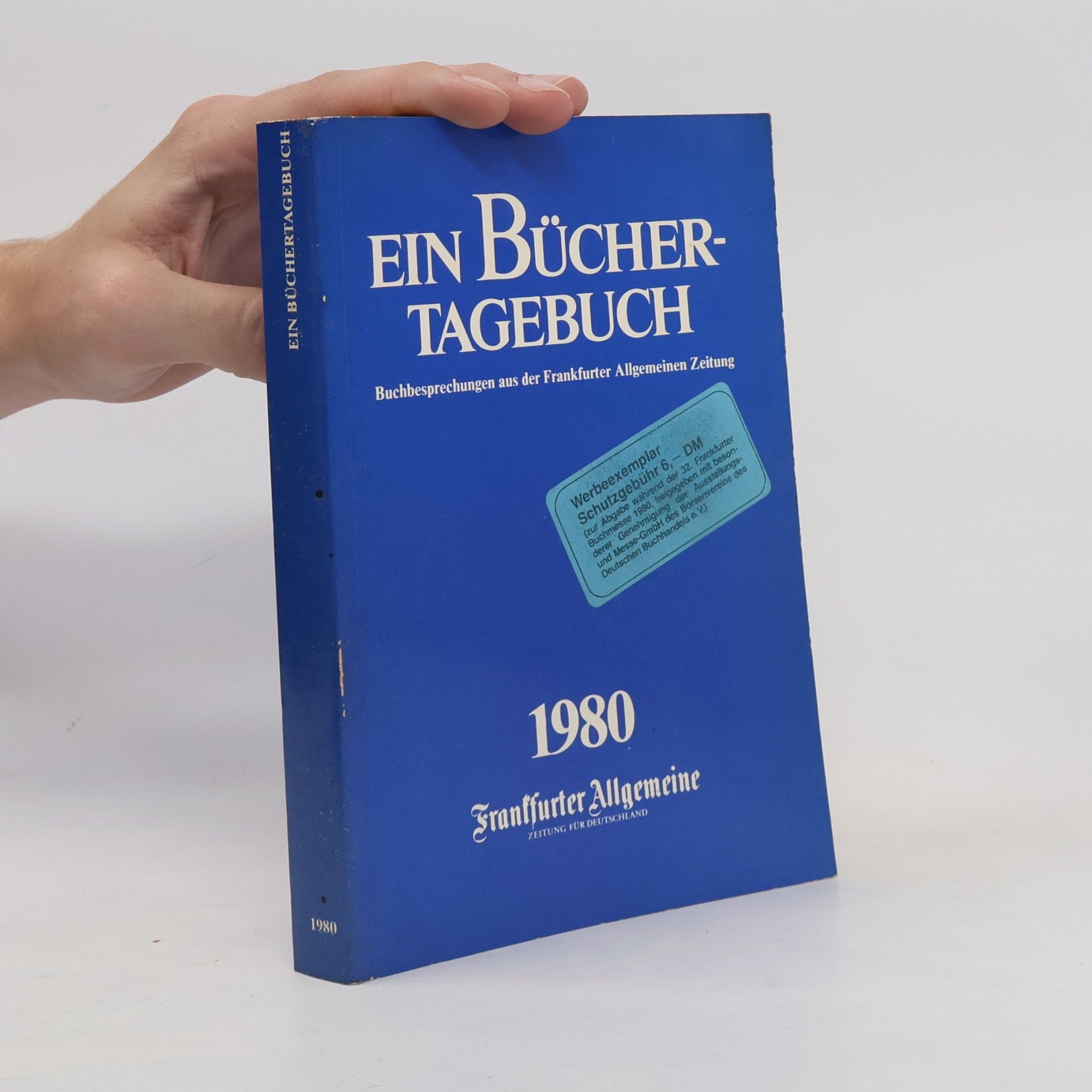 Autorenkollektiv Ein Bücher-Tagebuch 1980