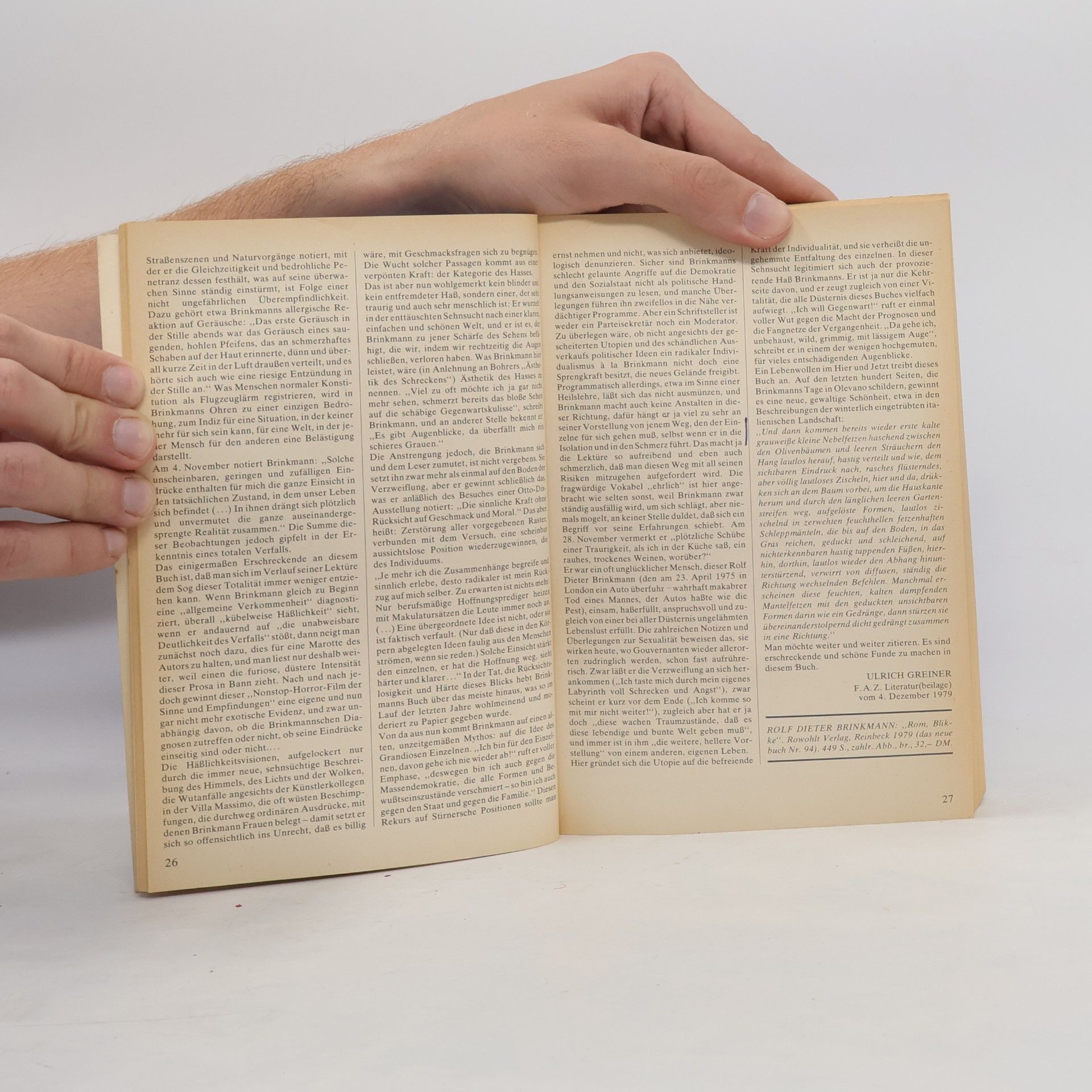 Autorenkollektiv Ein Bücher-Tagebuch 1980