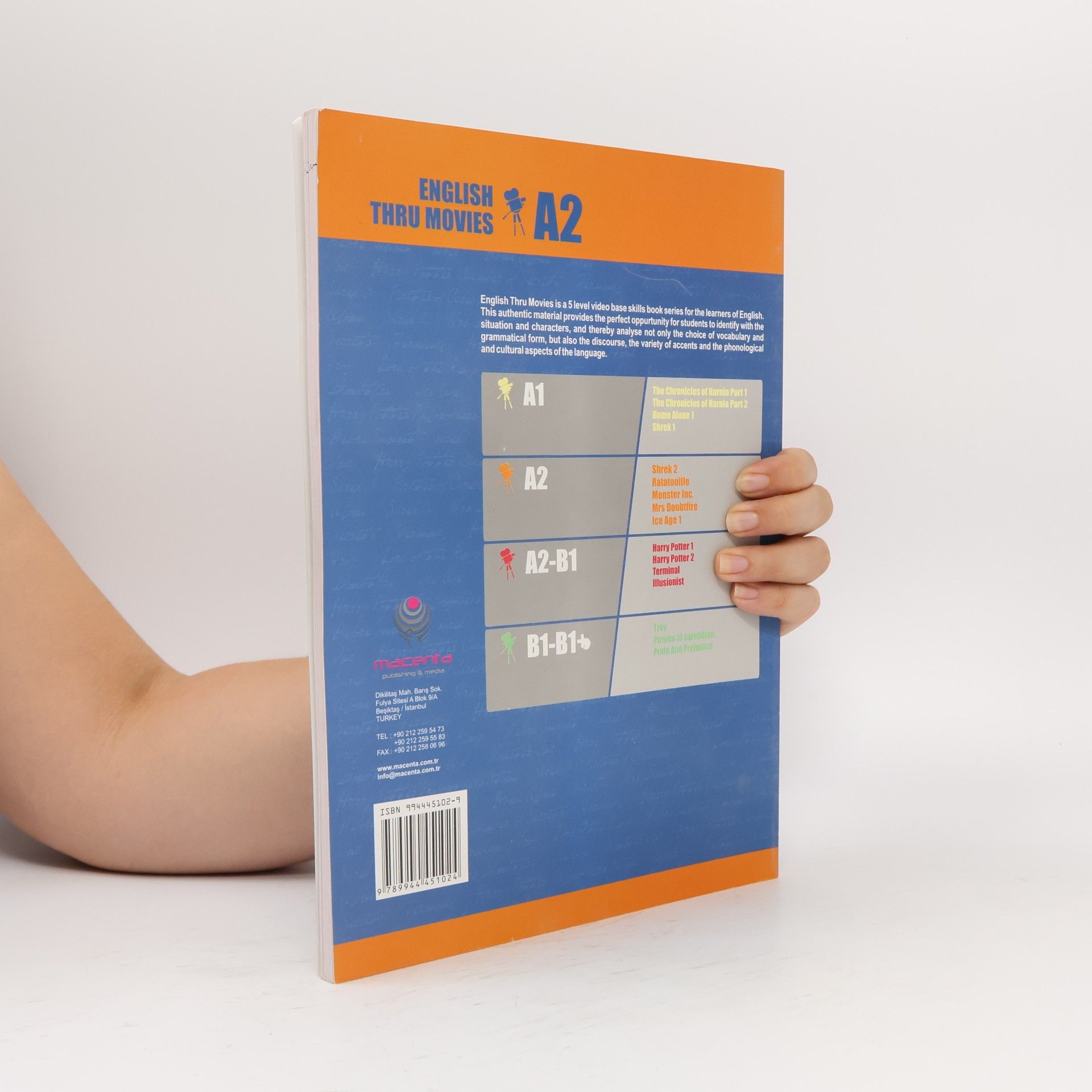 Ayça Saraçlar Akyüz English Thru Movies Video Activity Book Level A2