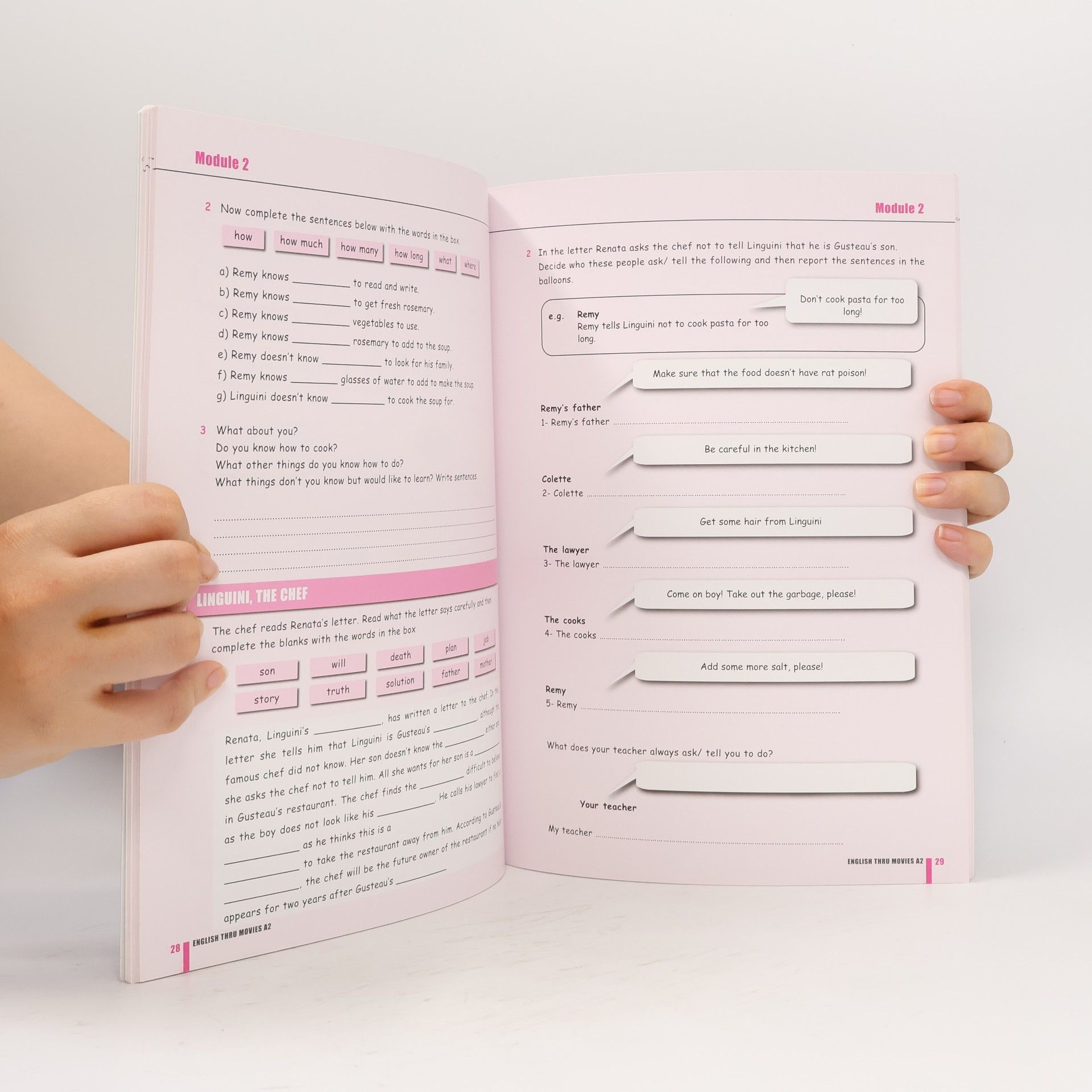 Ayça Saraçlar Akyüz English Thru Movies Video Activity Book Level A2