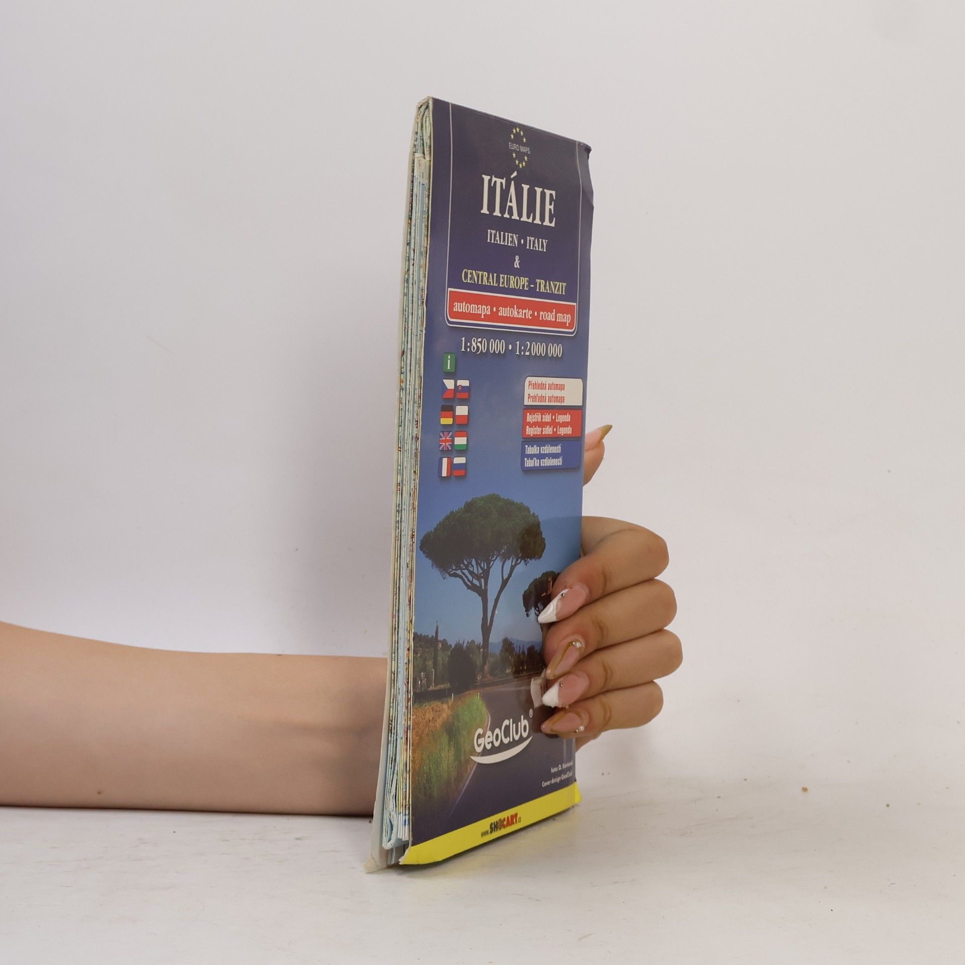 GeoClub Itálie automapa 1:850 000