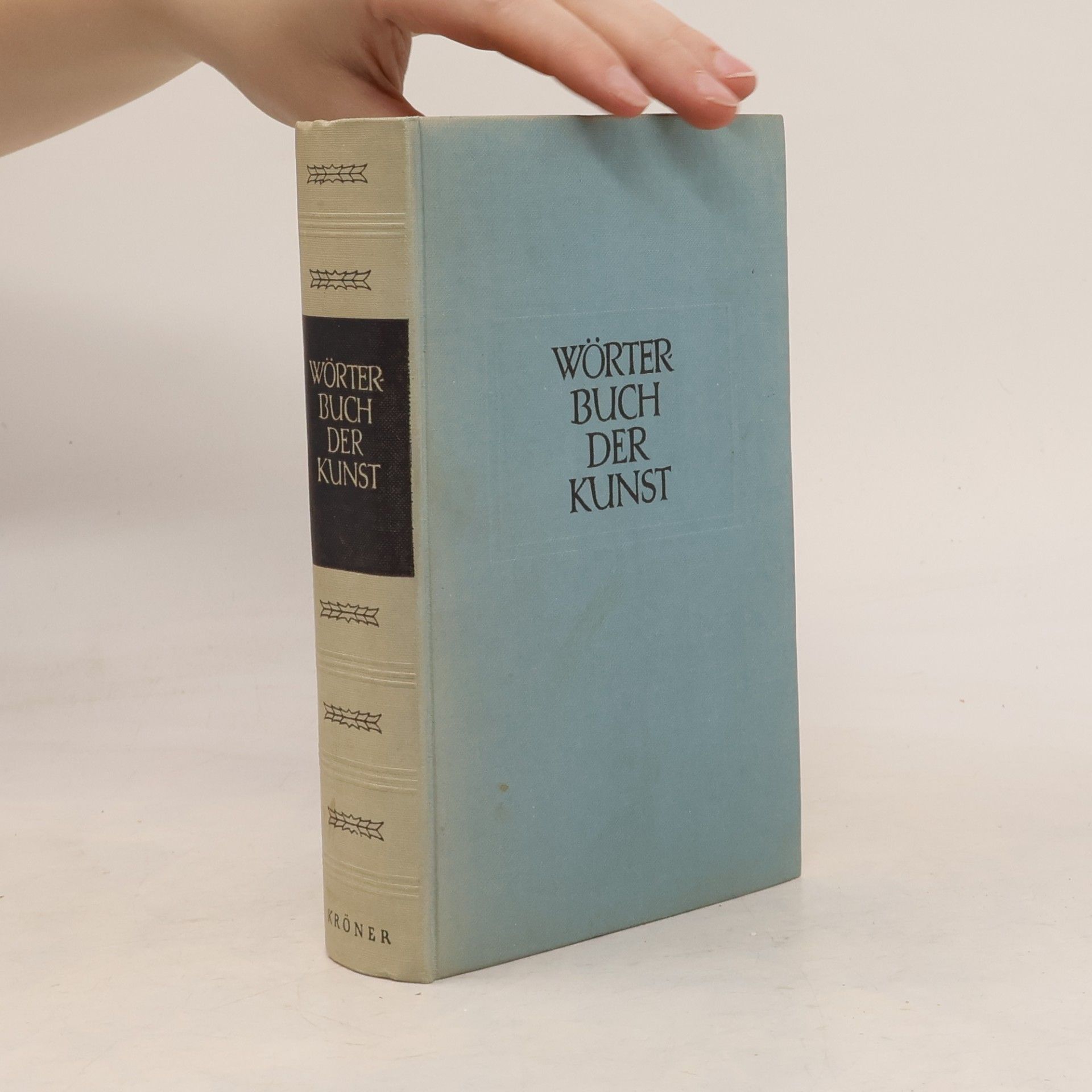 Johannes Jahn Wörterbuch der Kunst