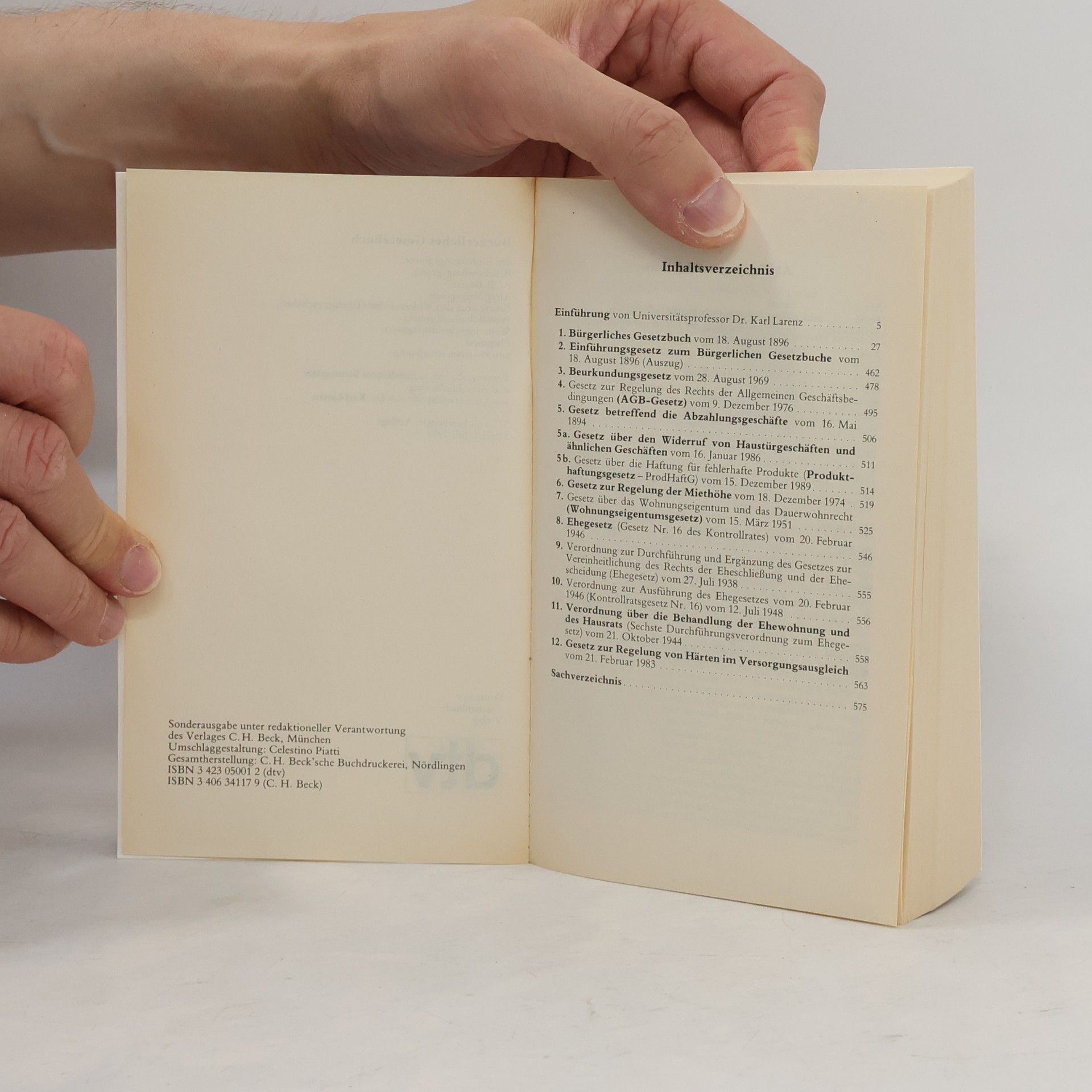 Various authors Bürgerliches Gesetzbuch 31