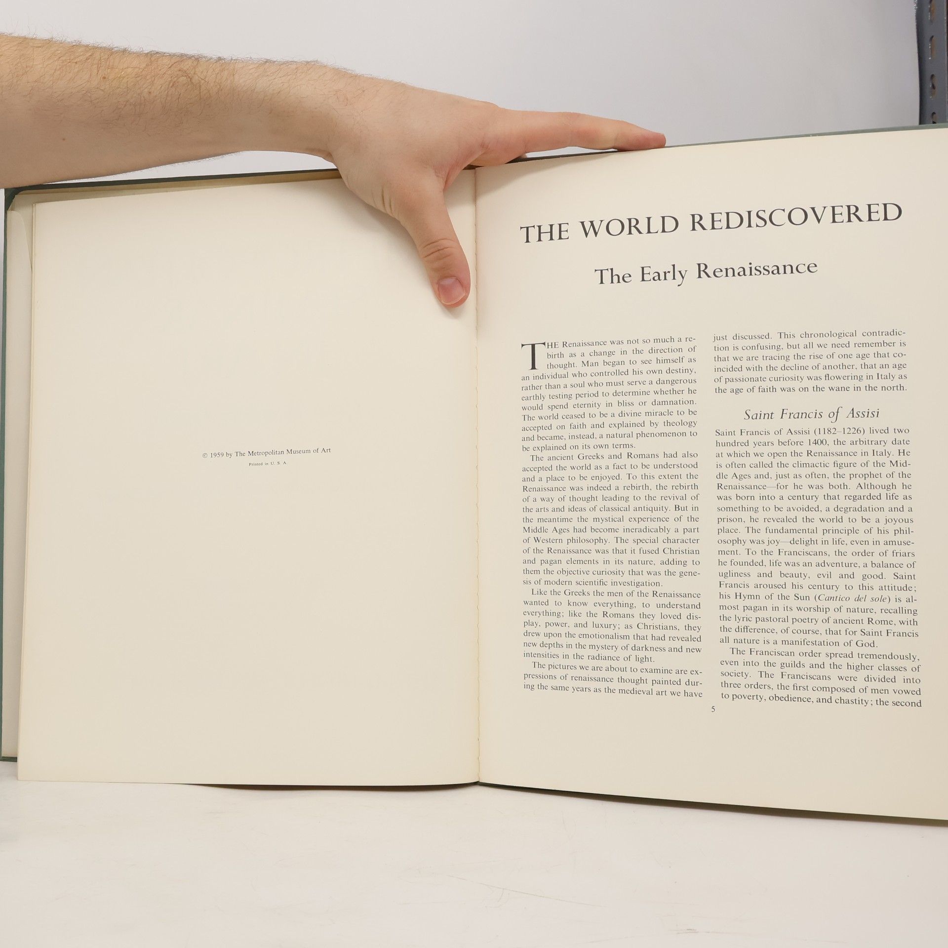 John Canaday Metropolitan Seminars in Art, Portfolio C: The World Rediscovered
