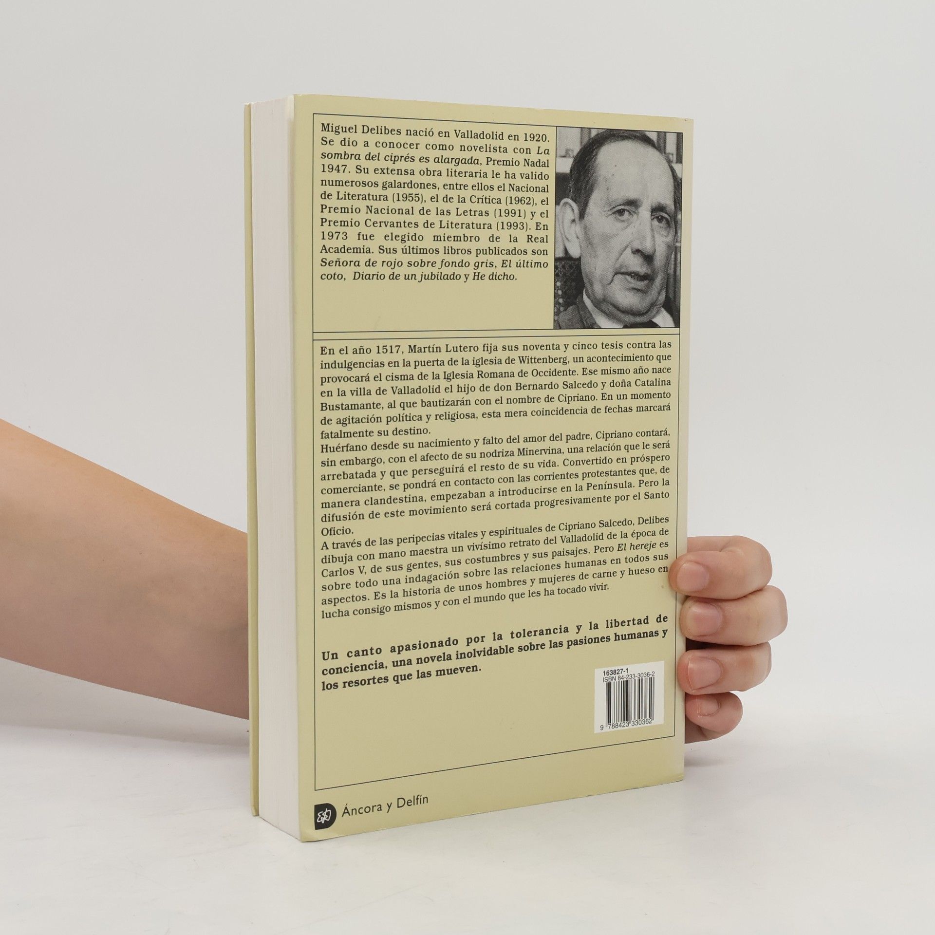 Miguel Delibes El hereje. Der Ketzer, span. Ausgabe