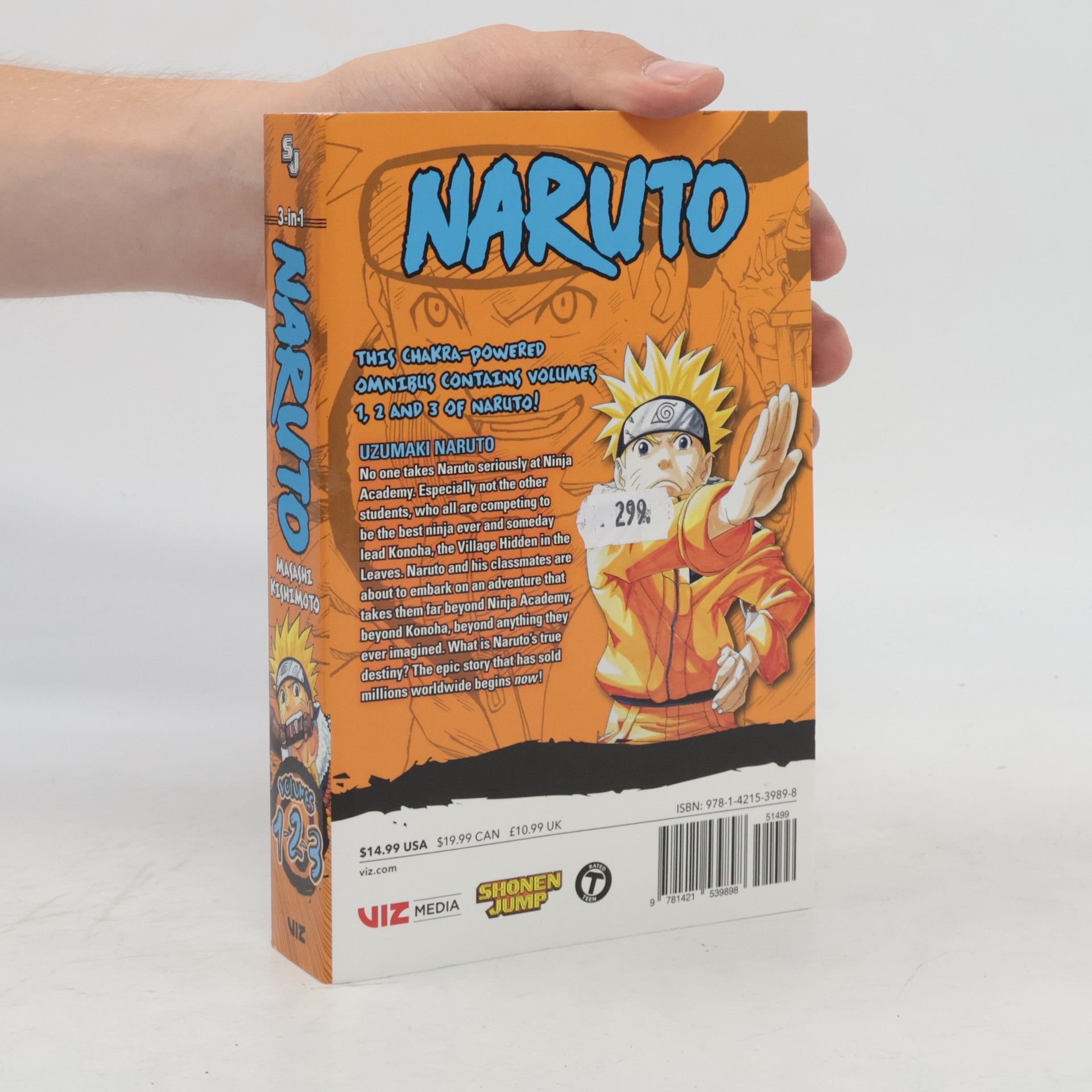Masashi Kishimoto Naruto: 3 books in 1 : Uzumaki Naruto / The Worst Client / Dreams