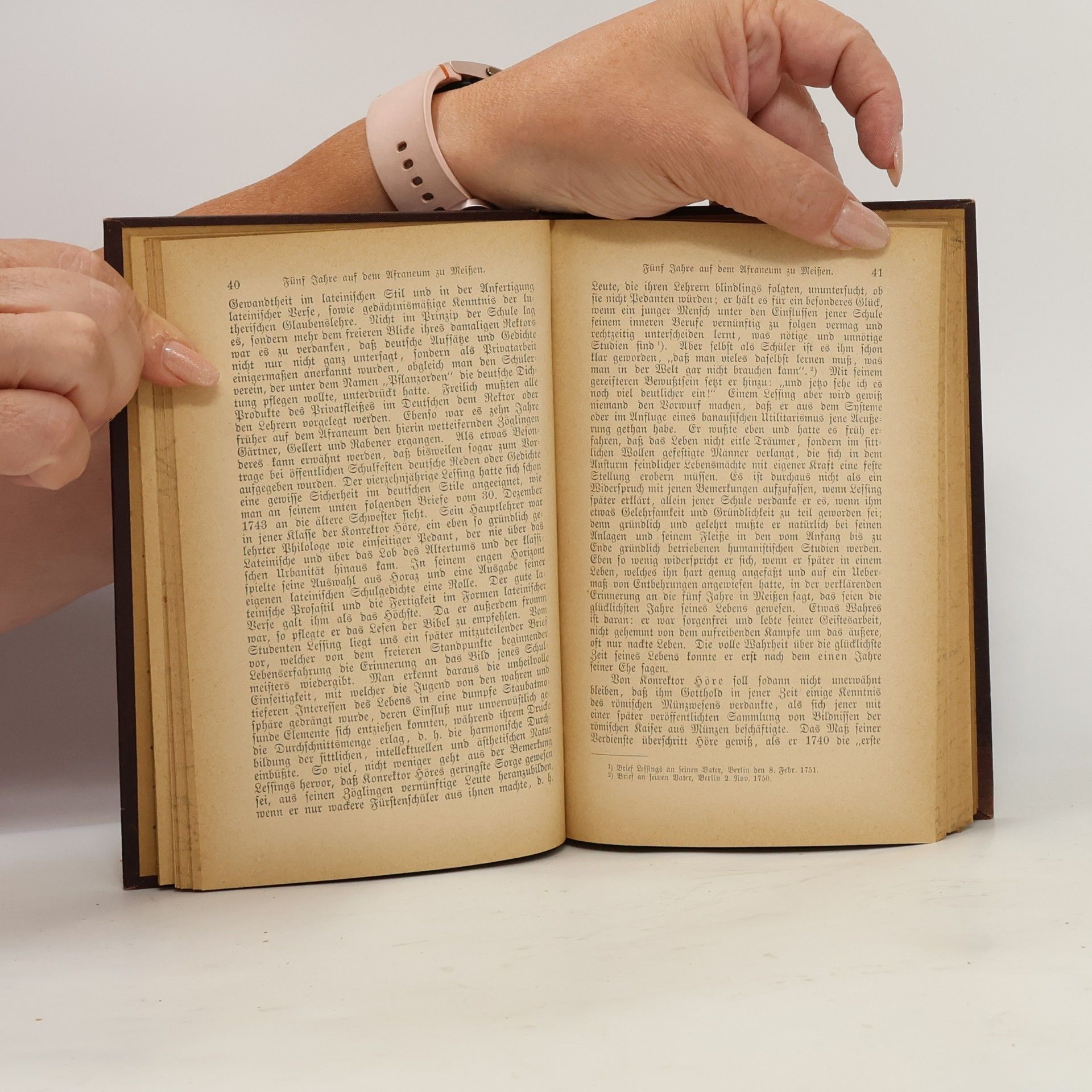 Hugo Göring Lessings Leben
