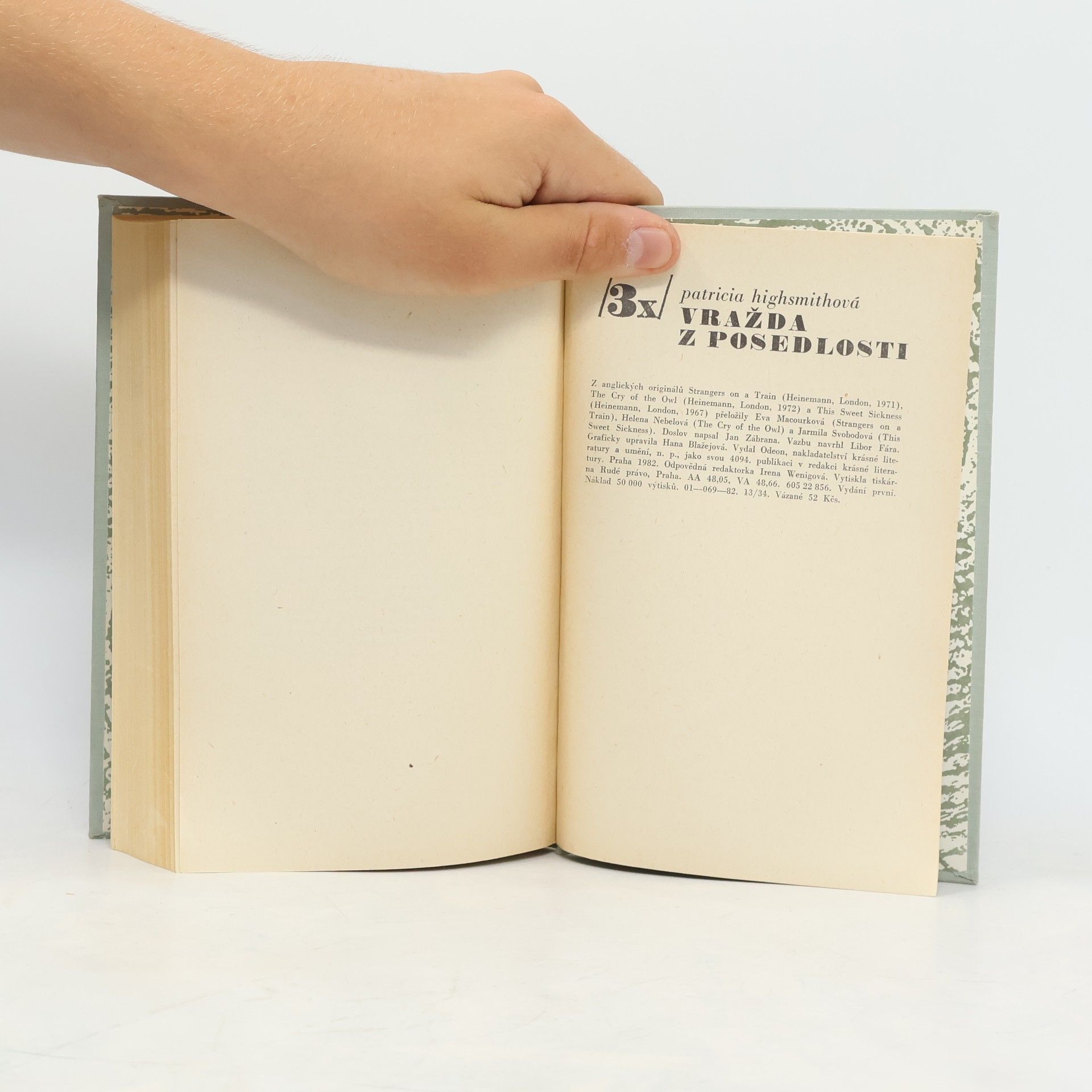 Patricia Highsmith Třikrát vražda z posedlosti