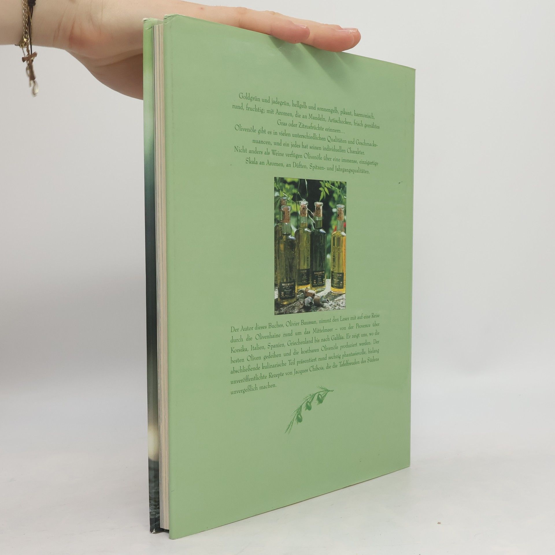 Jacques Chibois Das Buch vom Olivenöl