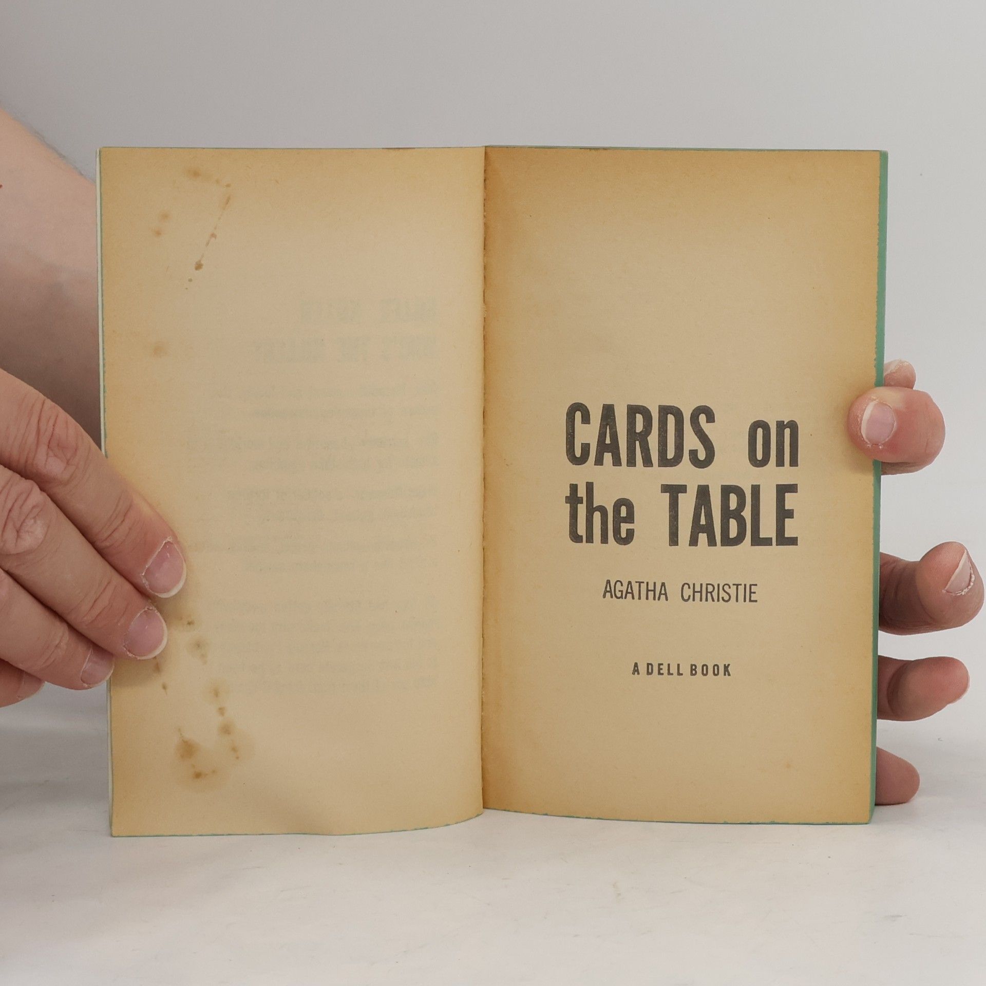 Agatha Christie Cards on the Table