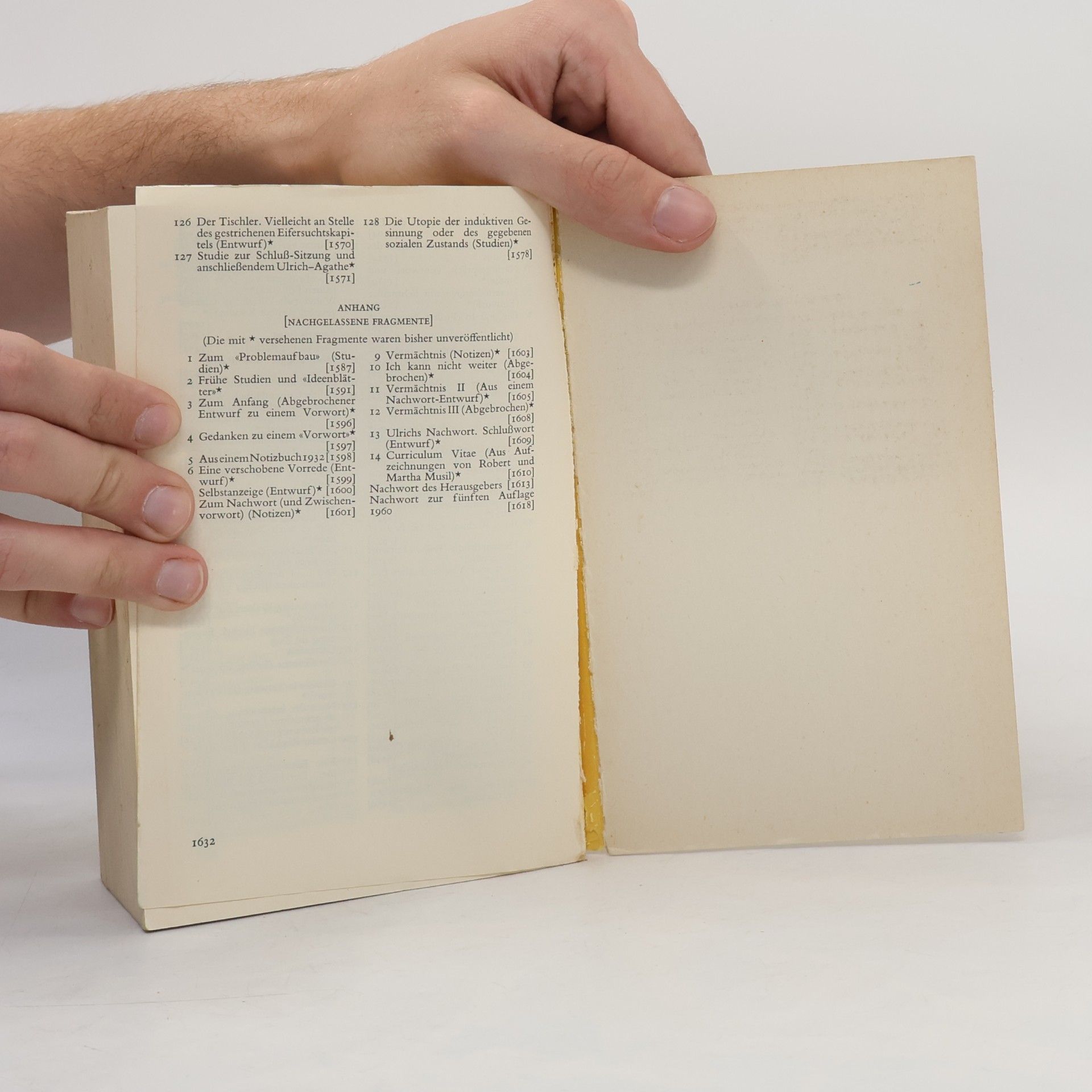 Robert Musil Der Mann ohne Eigenschaften