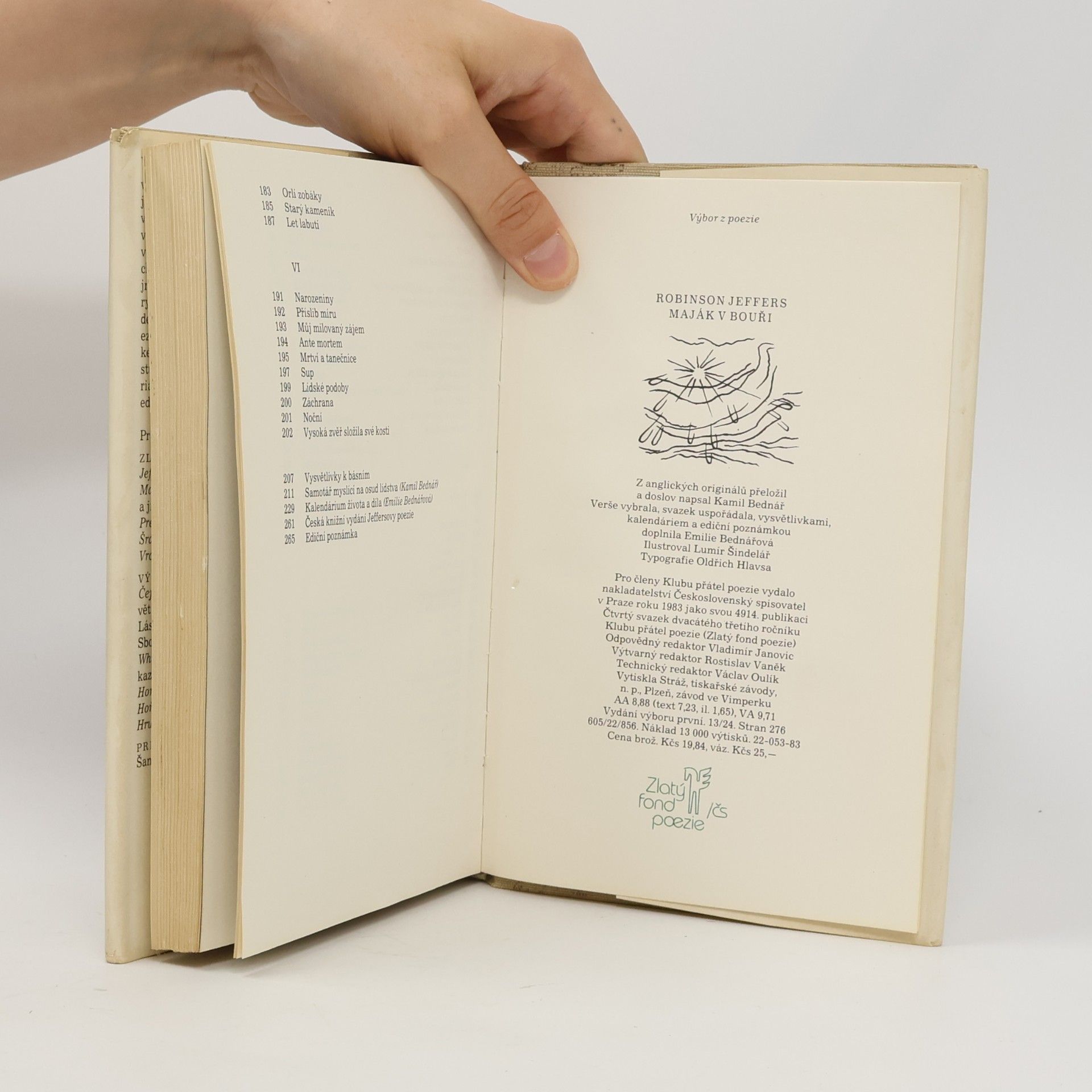 Robinson Jeffers Maják v bouři