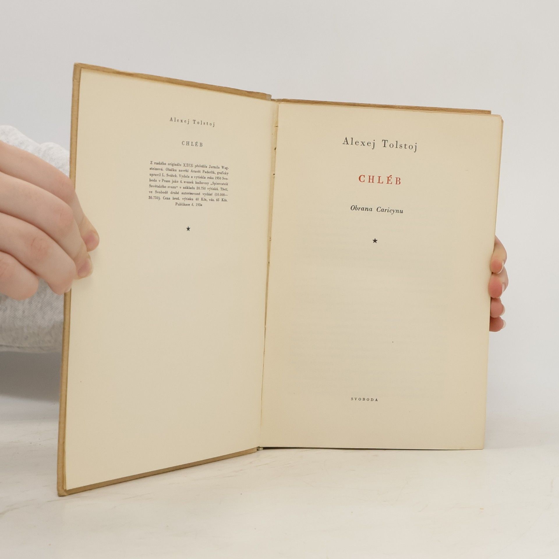 Alexei Nikolajewitsch Tolstoi Chléb : Obrana Caricynu