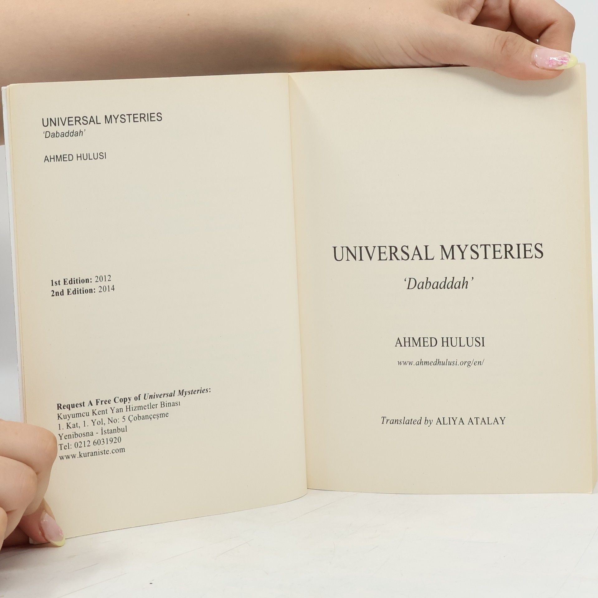 Ahmed Hulusi Universal Mysteries