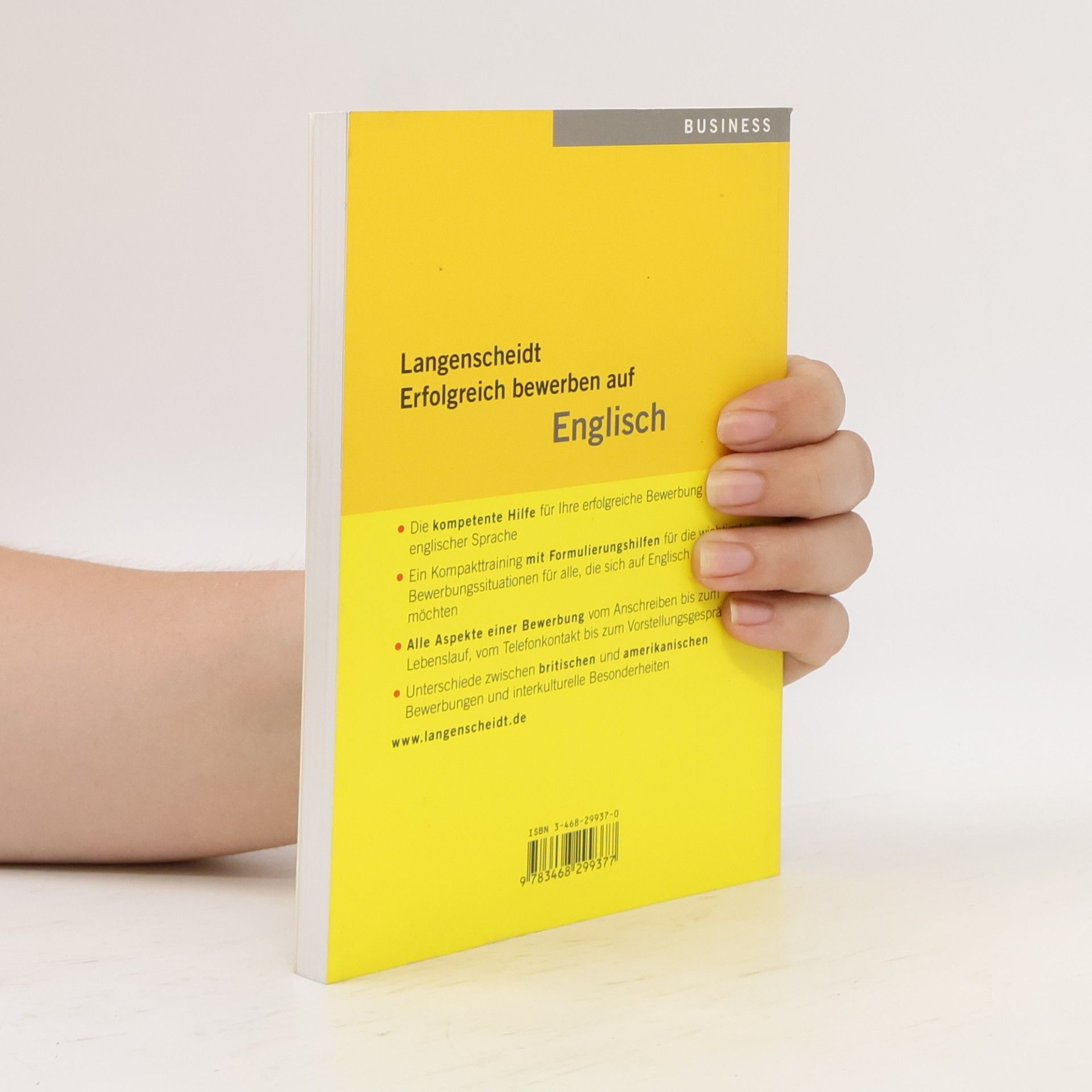 Joe lle Murray Langenscheidt, Erfolgreich bewerben auf Englisch