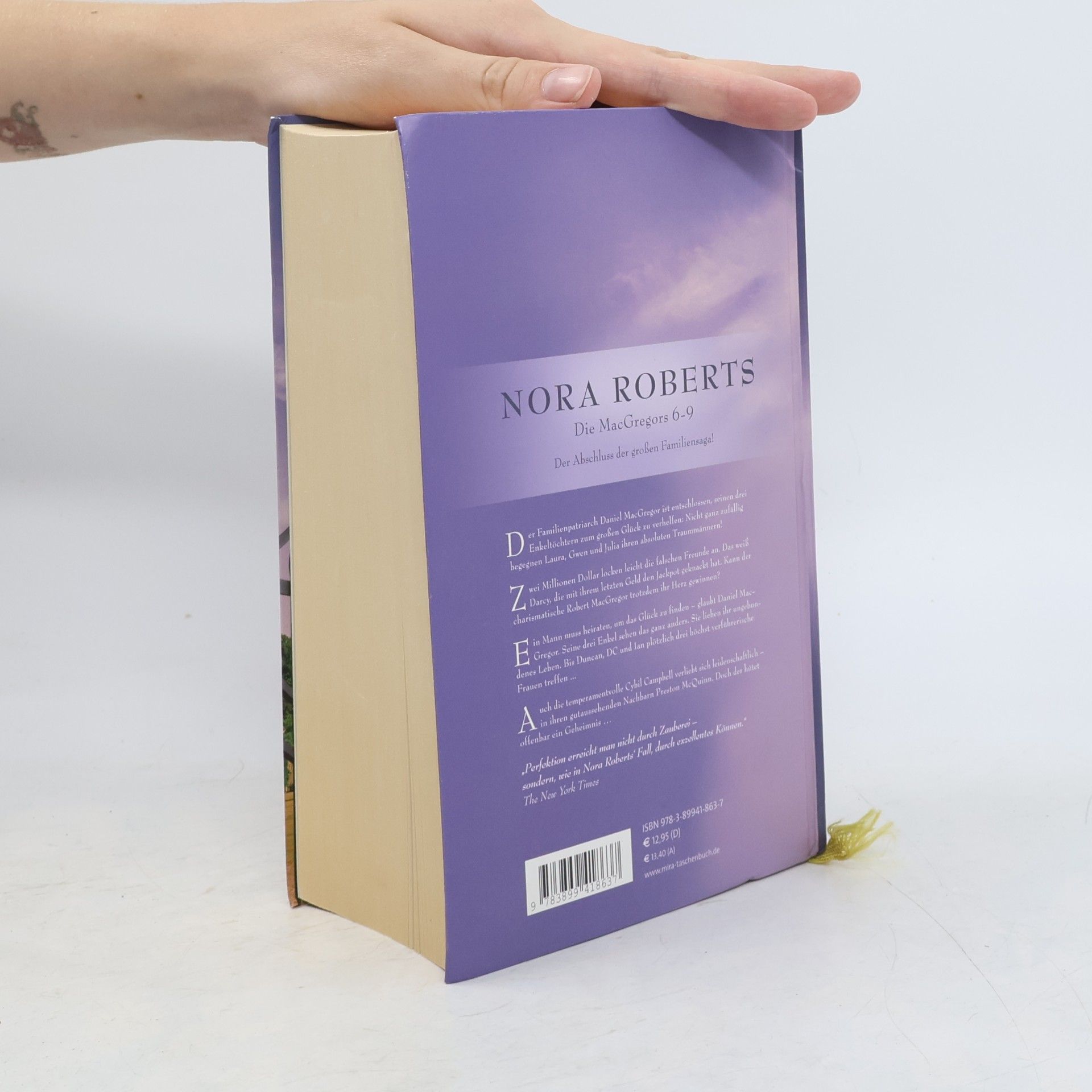 Nora Roberts Die MacGregors 6-9. 1. Hochzeitsfieber bei den MacGregors 2. Das Spiel geht weiter 3. Drei Männer fürs Leben 4. Herz gewinnt