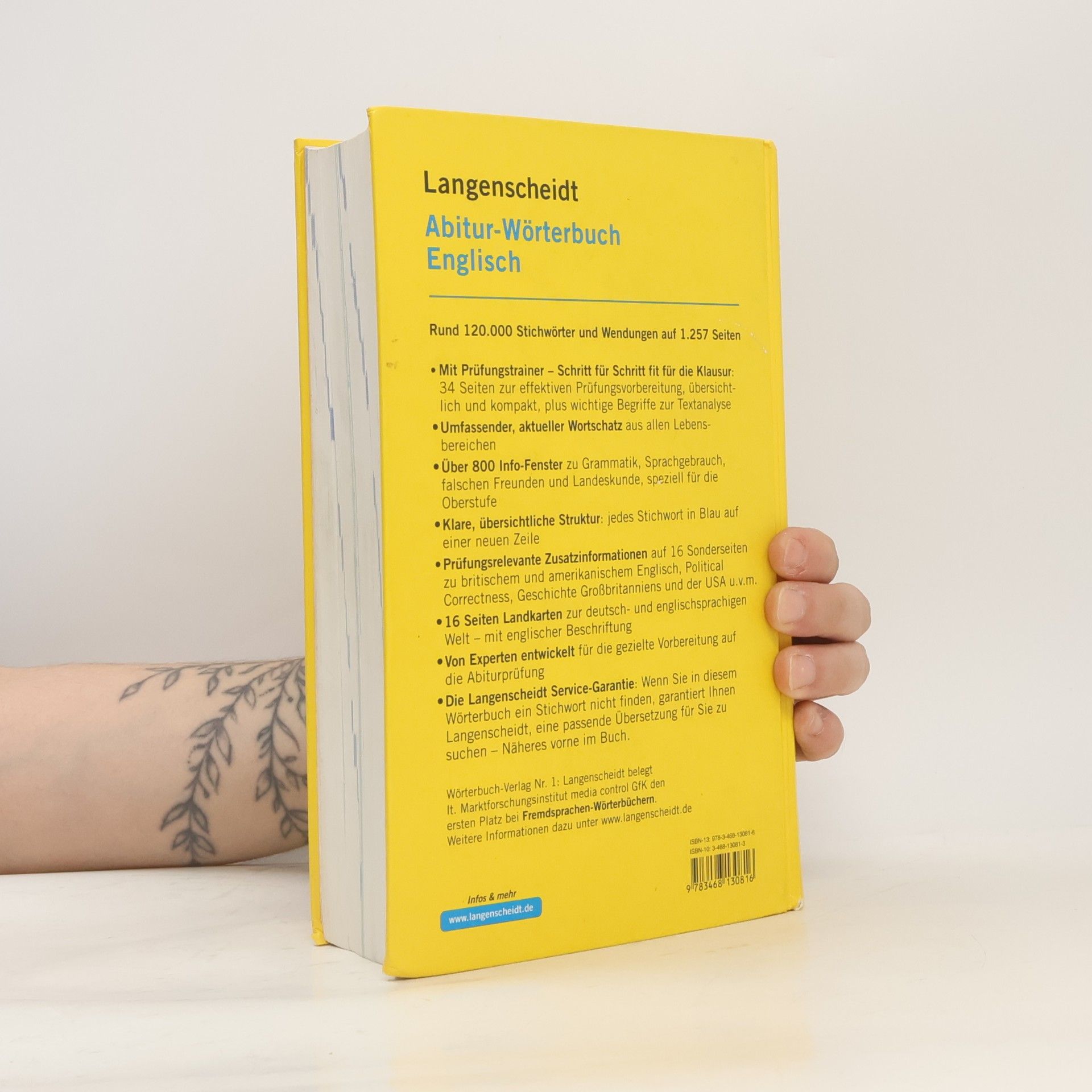 Dorothe e. Ronge Langenscheidt, Abitur-Wörterbuch Englisch