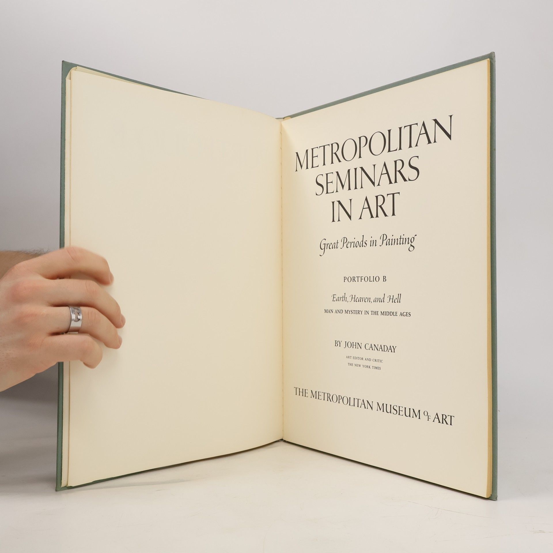 John Canaday Metropolitan Seminars in Art, Portfolio B: Earth, Heaven, and Hell