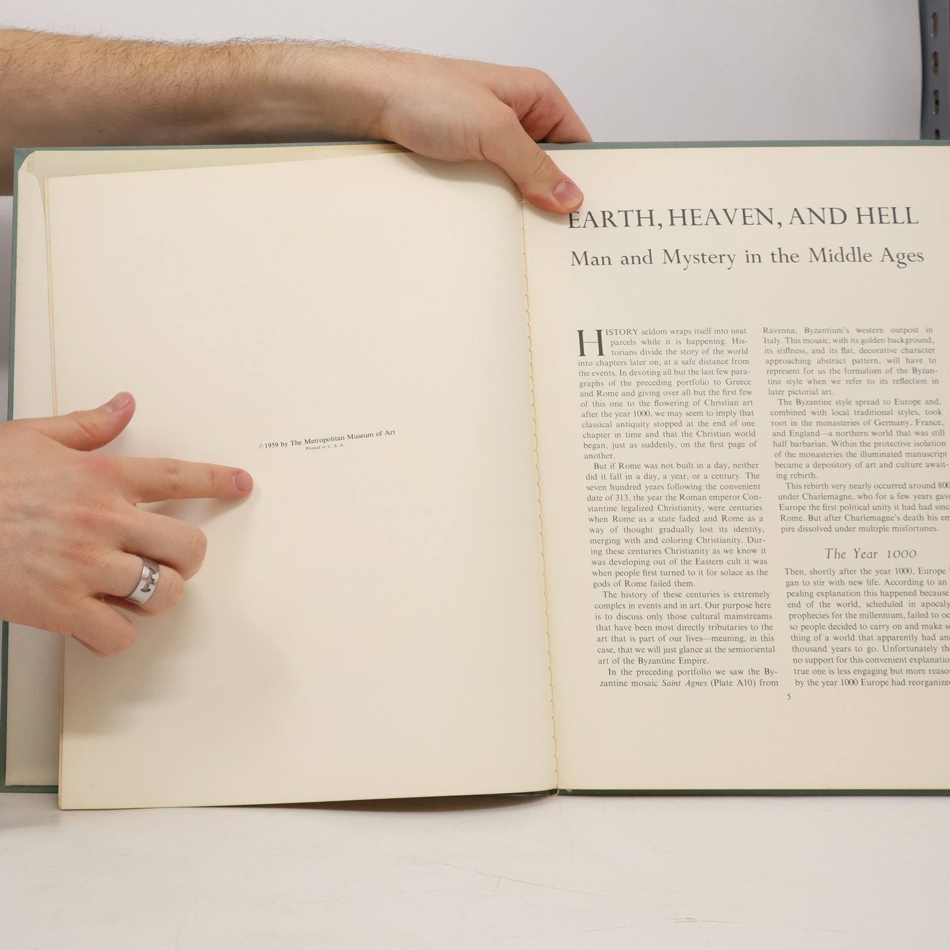 John Canaday Metropolitan Seminars in Art, Portfolio B: Earth, Heaven, and Hell