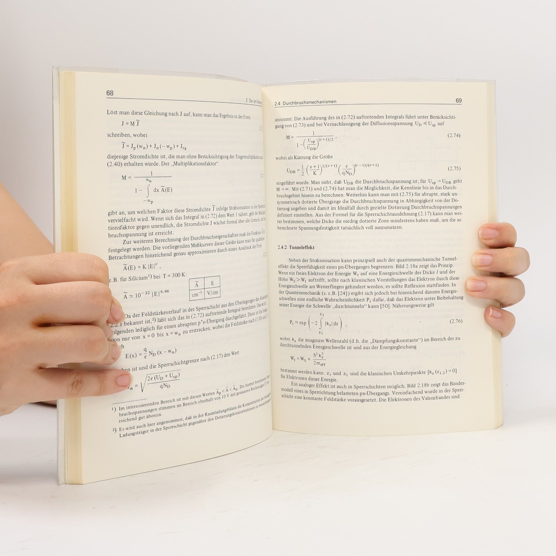 Hans Georg Unger Elektronische Bauelemente und Netzwerke I