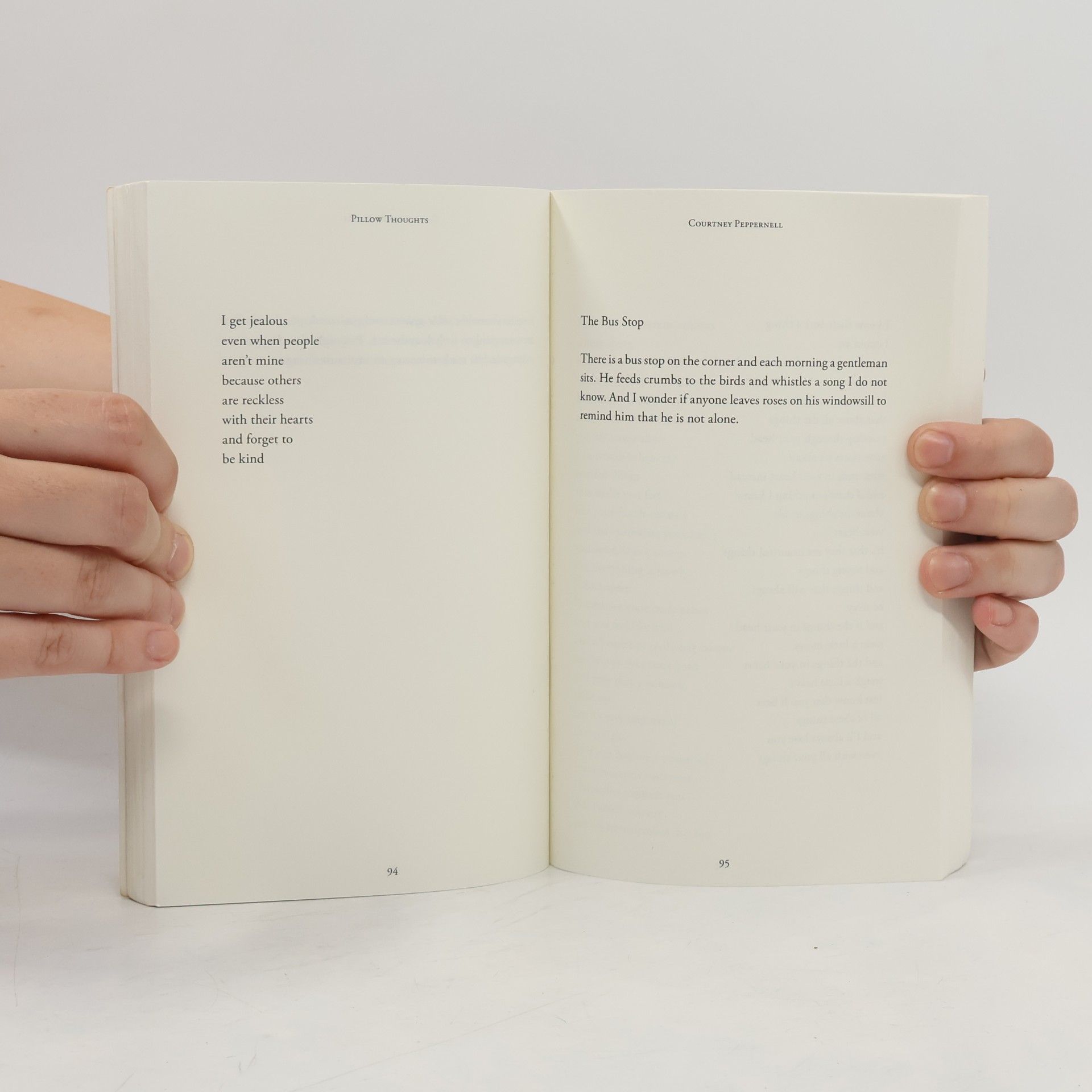 Courtney Peppernell Pillow thoughts