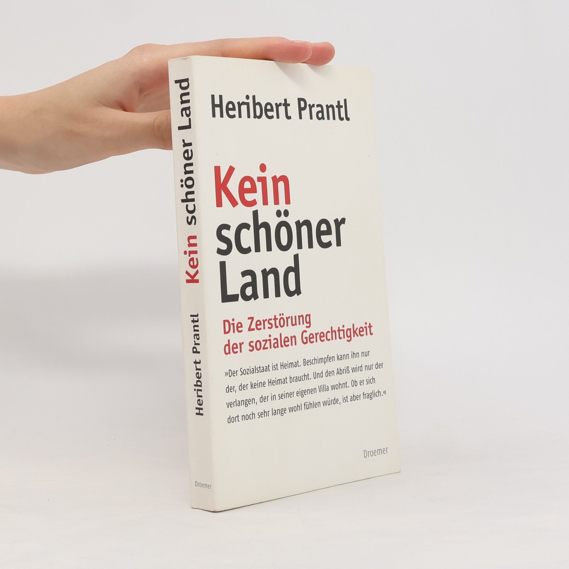 Heribert Prantl Kein schöner Land