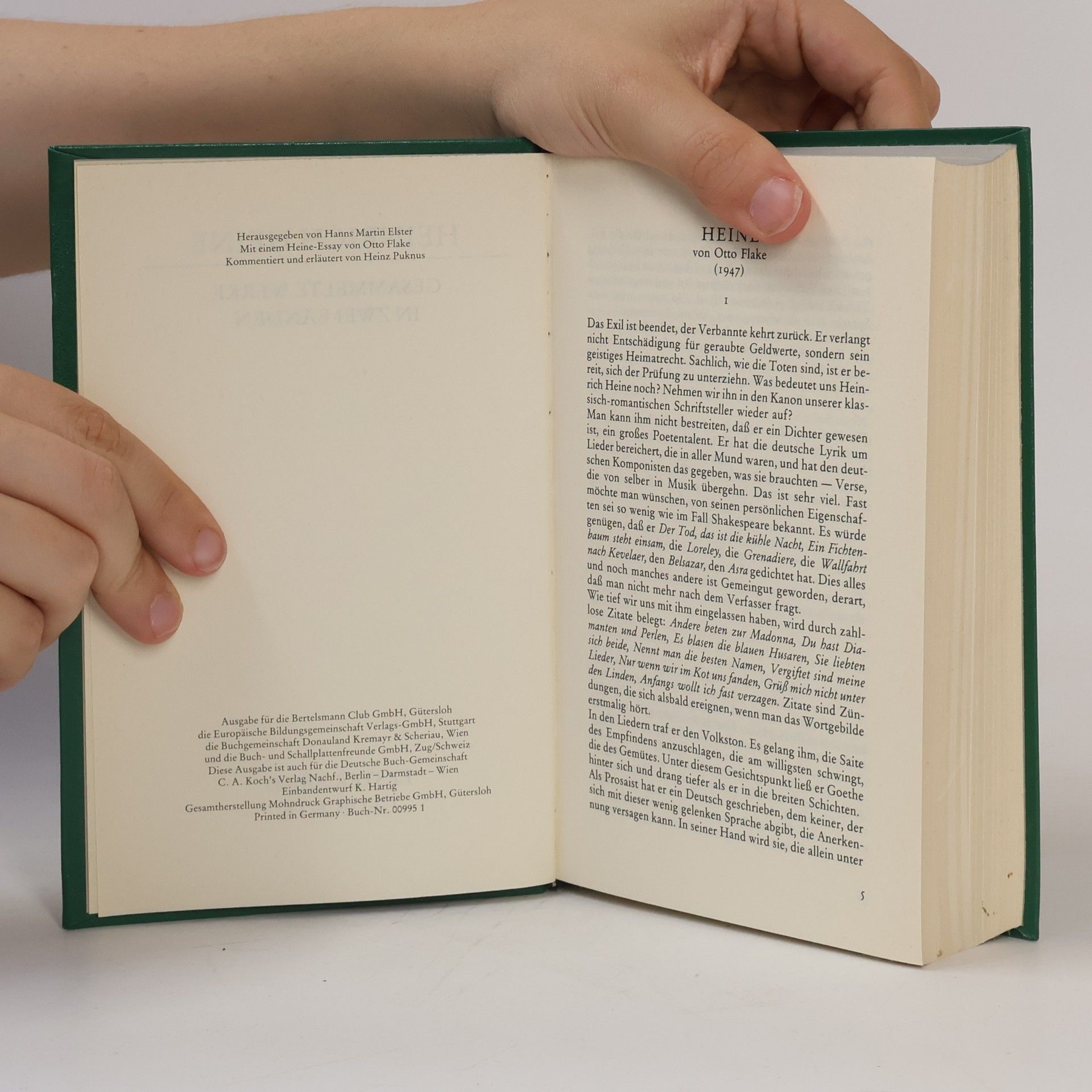Heinrich Heine Werke 1