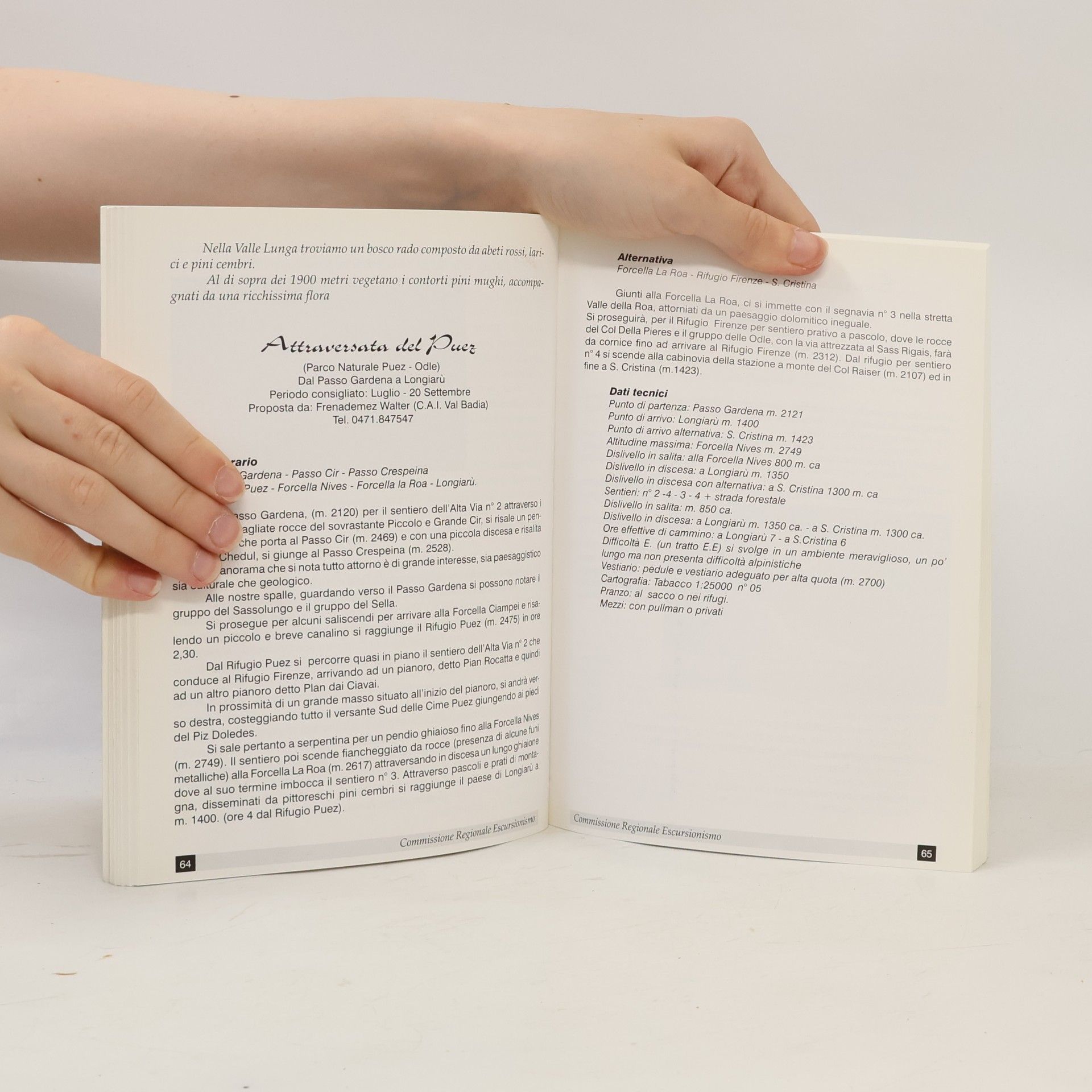 Autorenkollektiv ... Itinerari Escursionistici