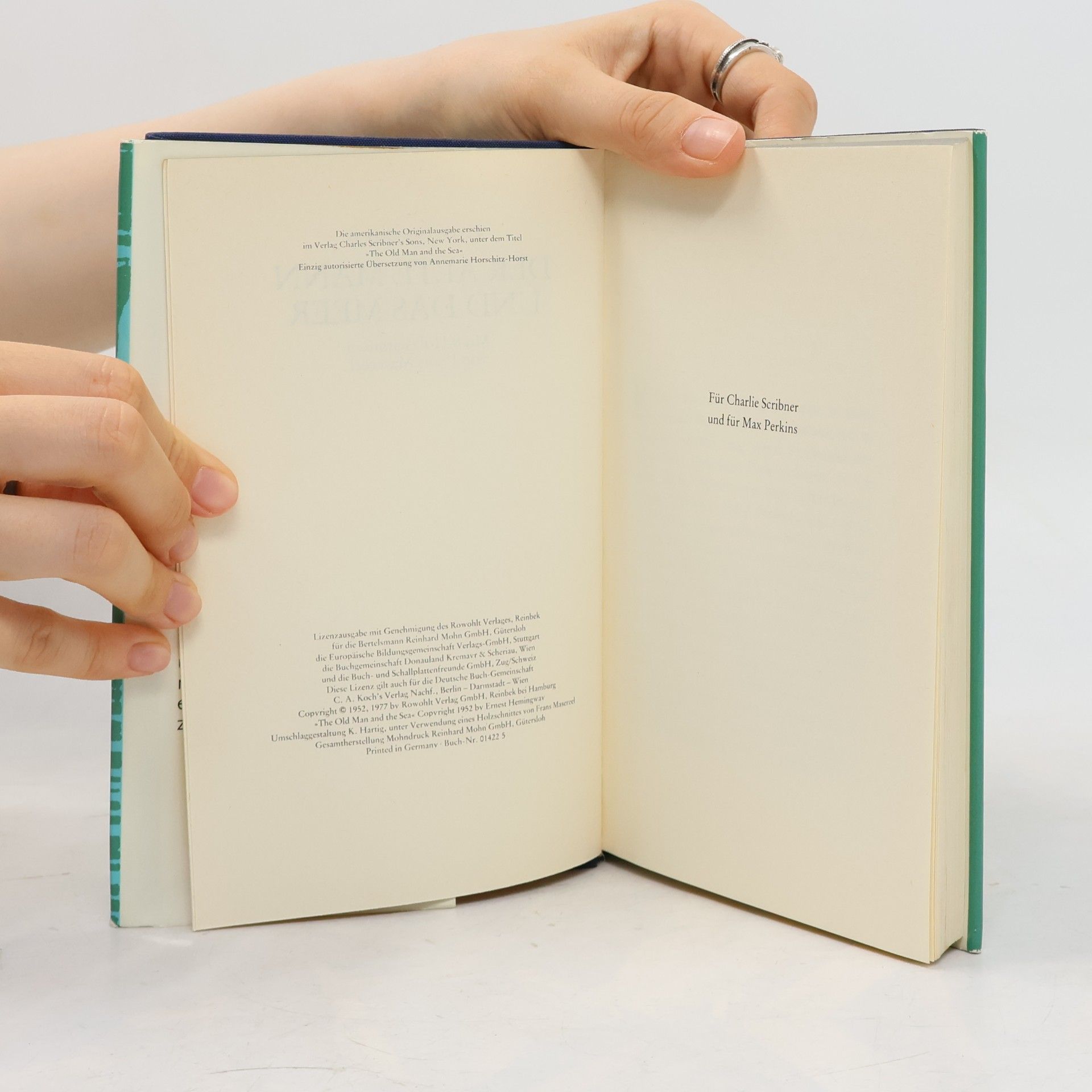 Ernest Hemingway Der Alte Mann und das Meer