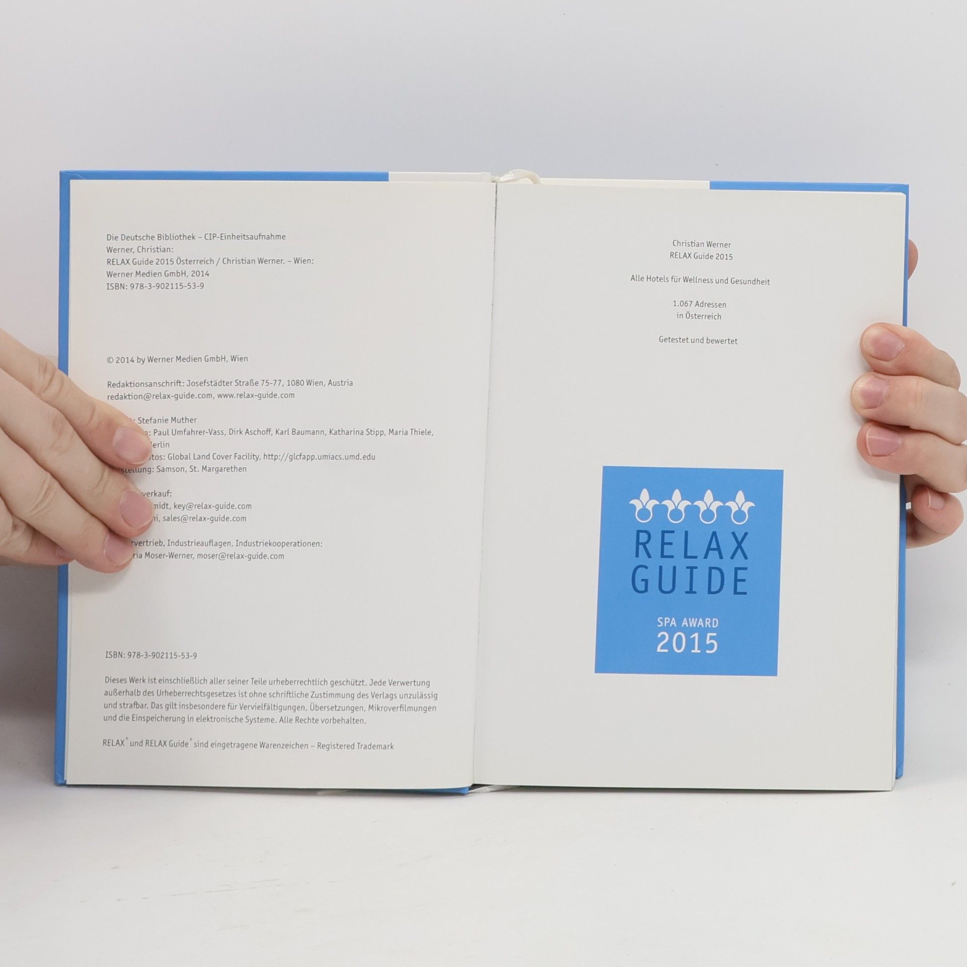 Christian Werner RELAX Guide Österreich 2015