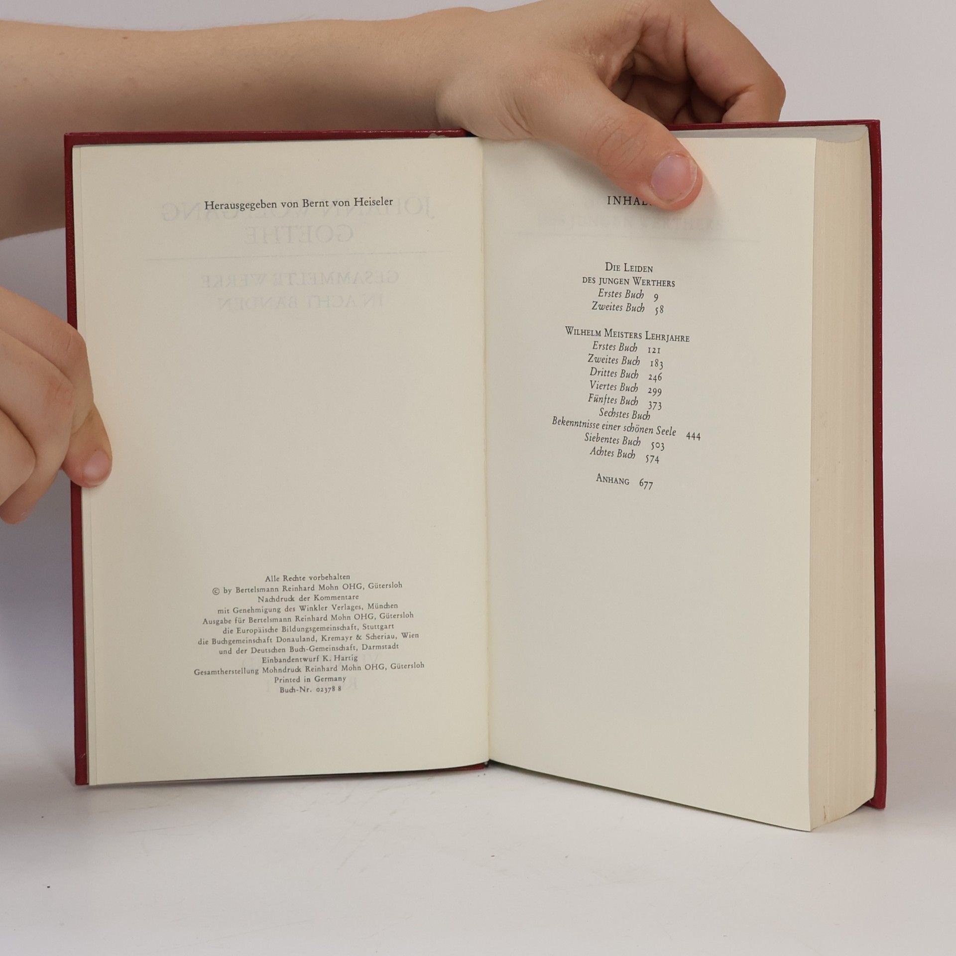 Johann Wolfgang von Goethe Goethes Werke 4