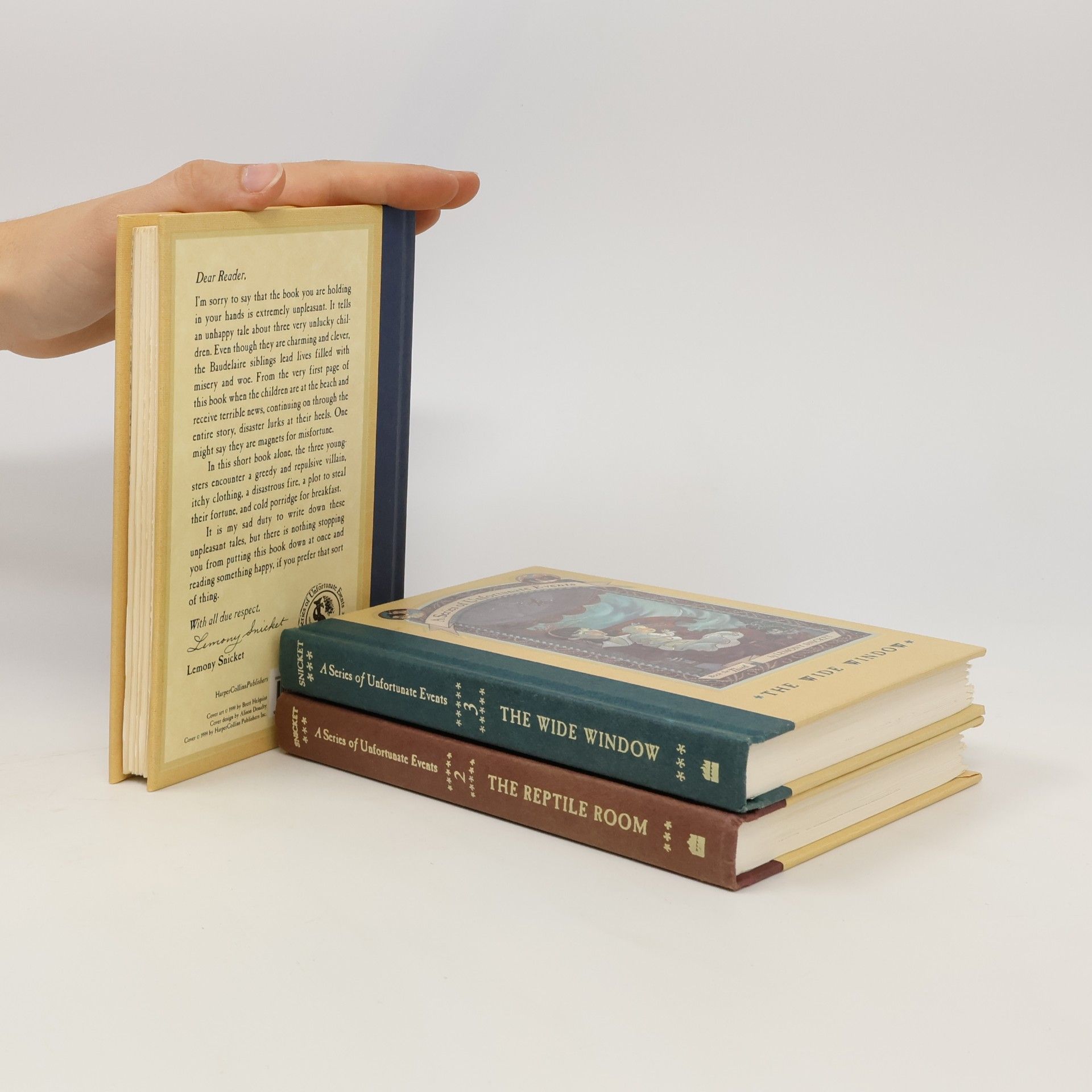 Lemony Snicket A Series of Unfortunate Events Box: The Trouble Begins (Books 1-3)