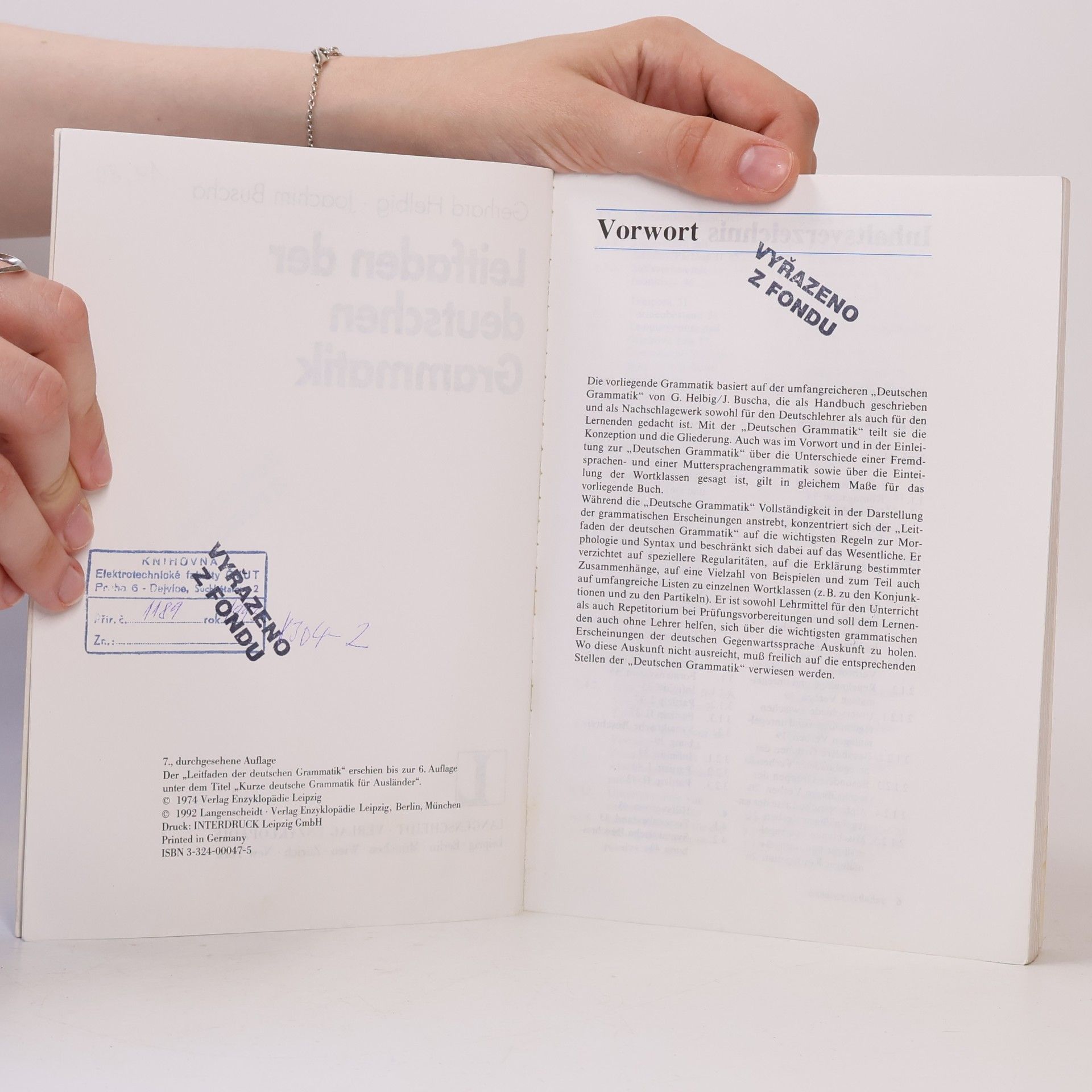 Gerhard Helbig Leitfaden der deutschen Grammatik