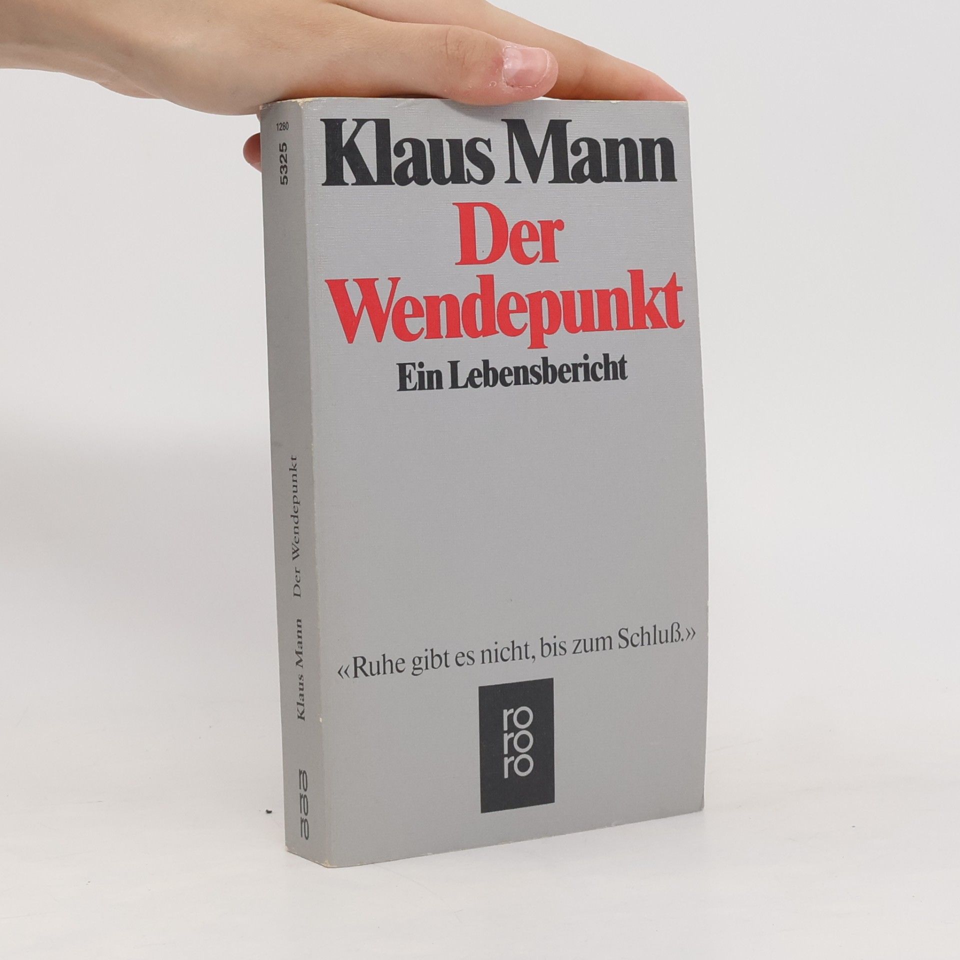 Erika Mannová Der Wendepunkt