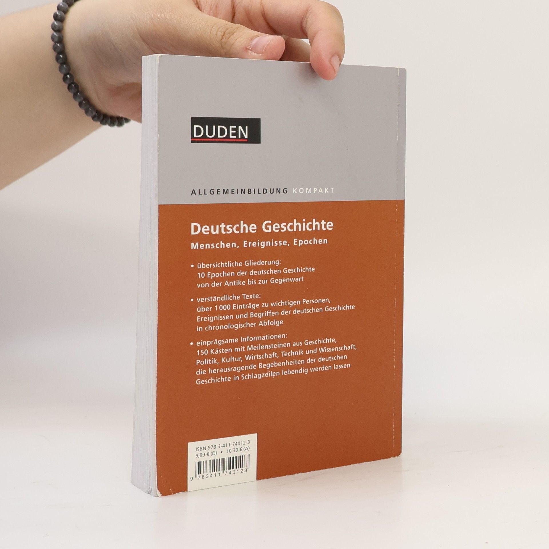 Jürgen Hotz Duden, Deutsche Geschichte