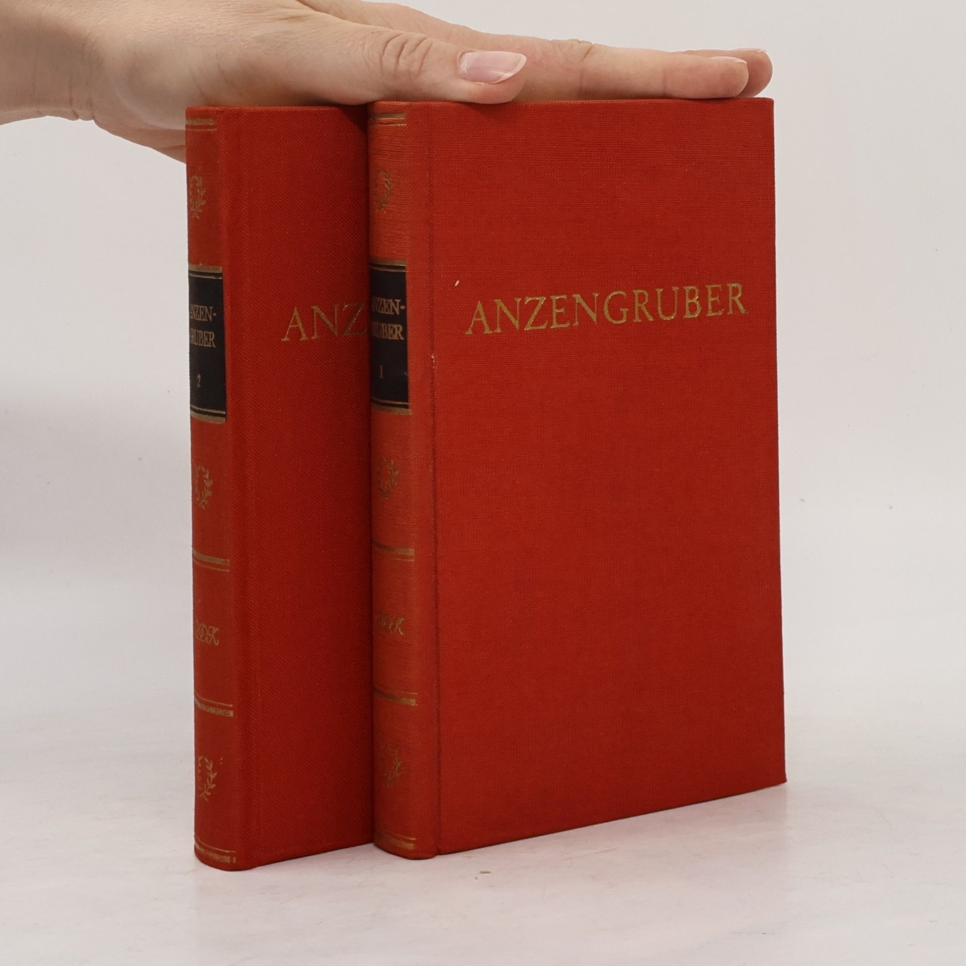 Manfred Kuhne Anzengruber Werke Band 1-2.