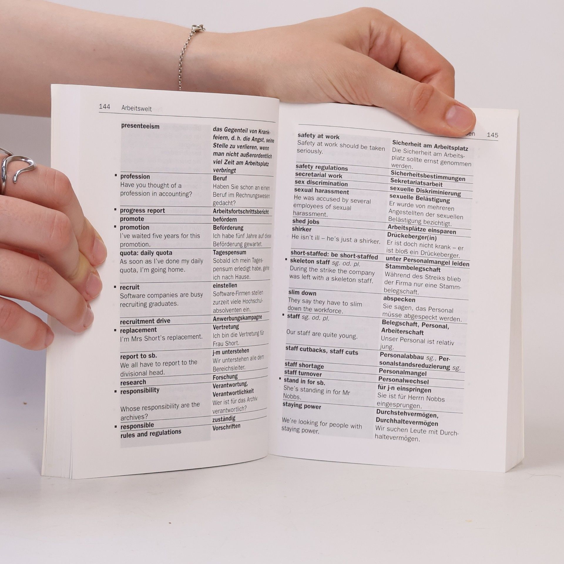 Sonia Brough Business-Englisch-Wortschatz