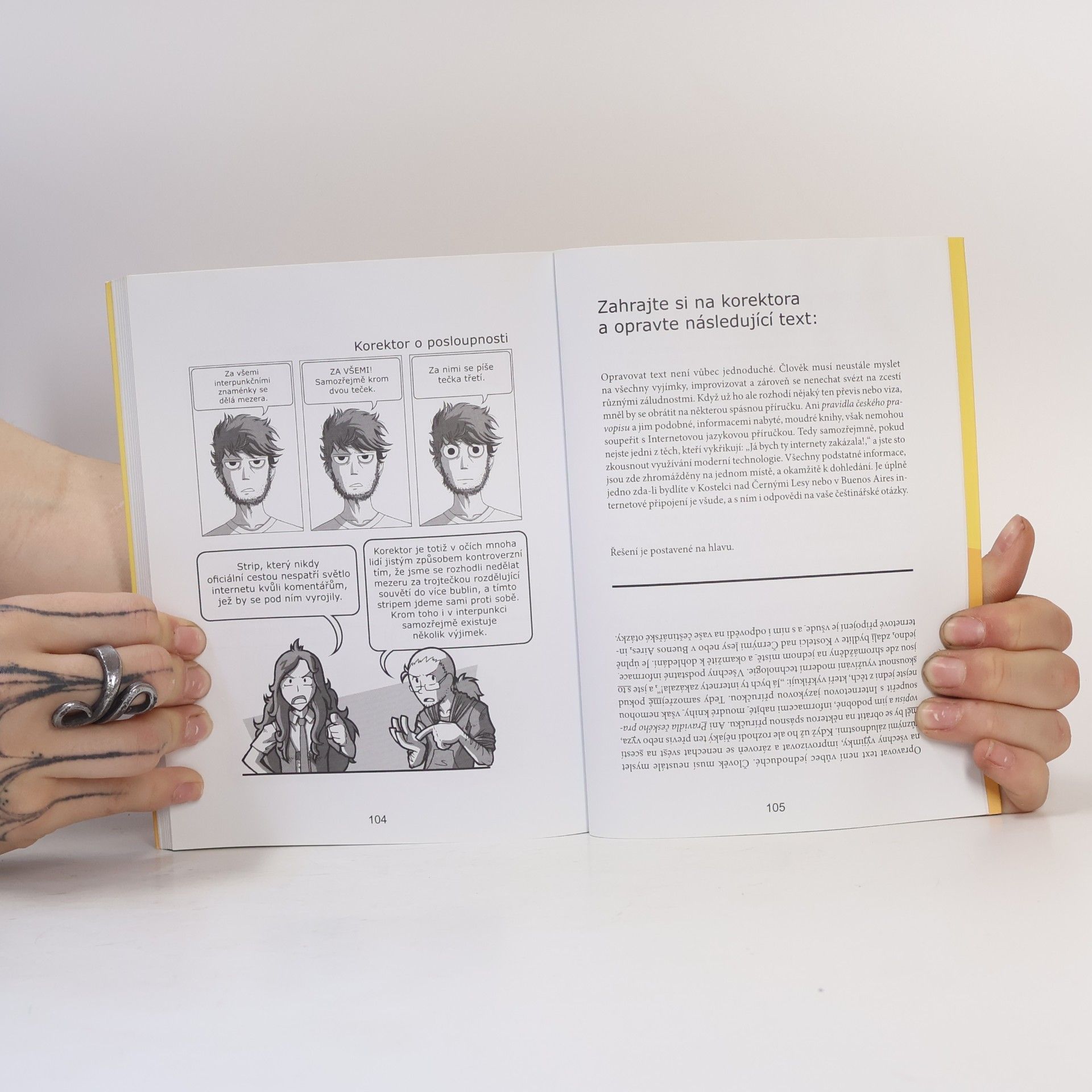 Vilém Koubek Korektor: Komiks o chybách a o životě