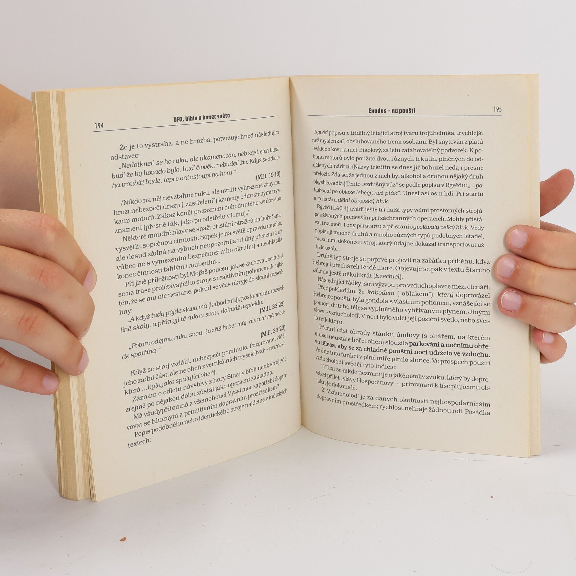 Wojnar Jiří UFO, Bible a konec světa