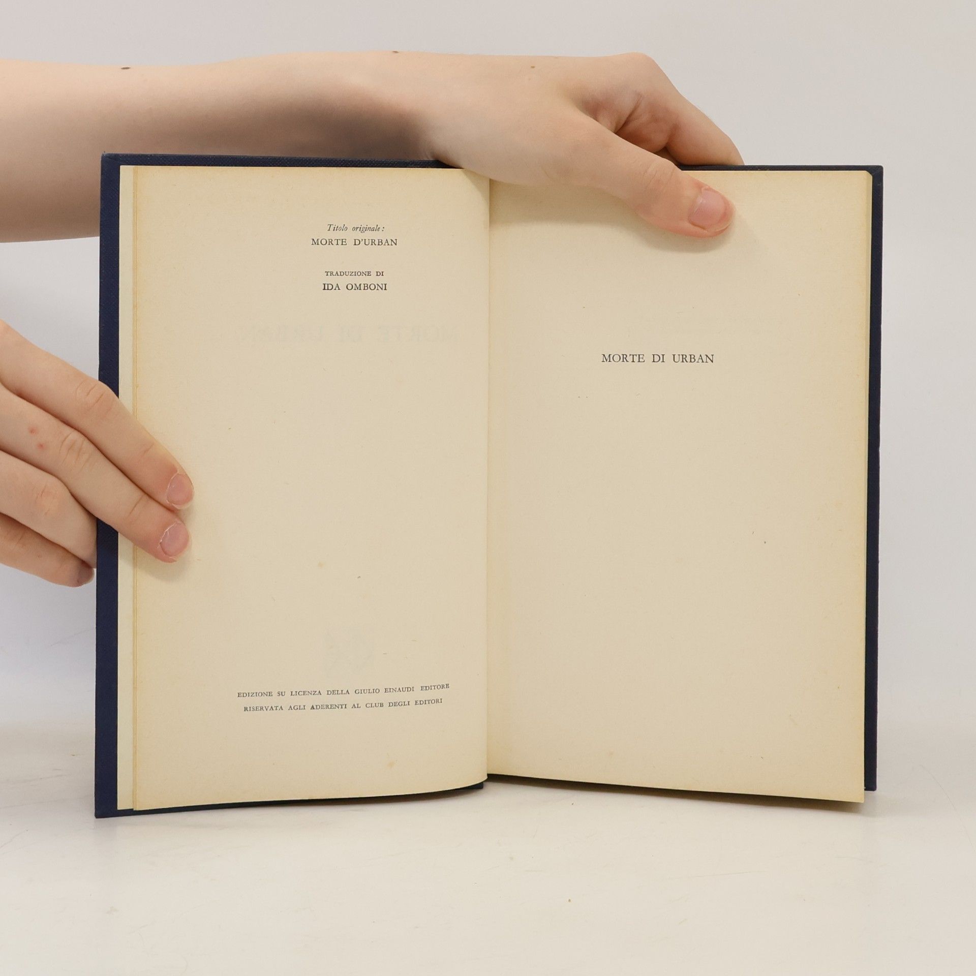 J. F. Powers Morte di Urban