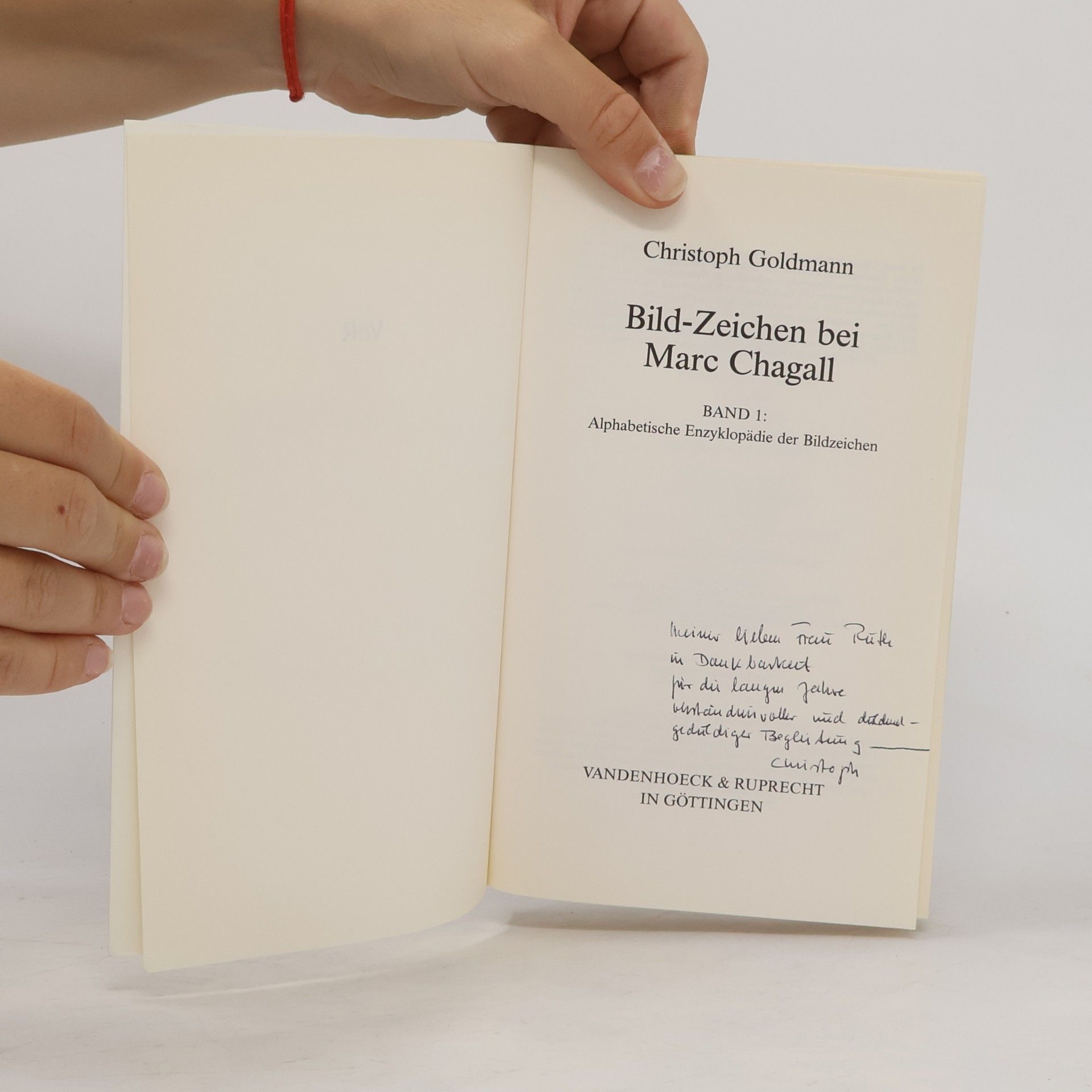 Christoph Goldmann Bild-Zeichen bei Marc Chagall