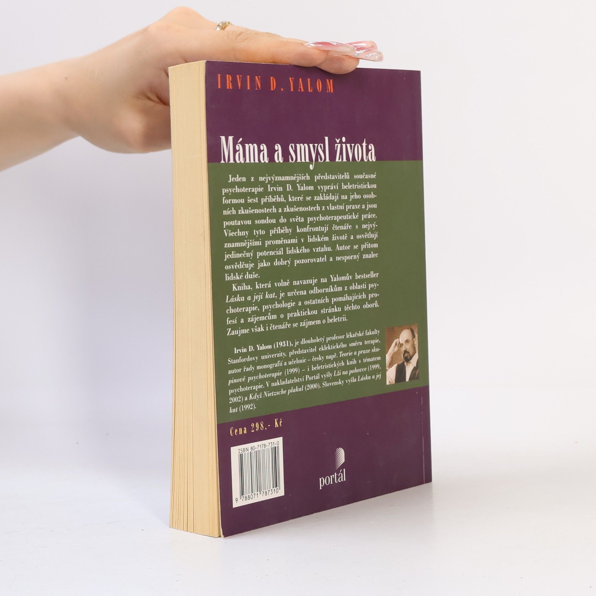 Irvin Yalom Máma a smysl života