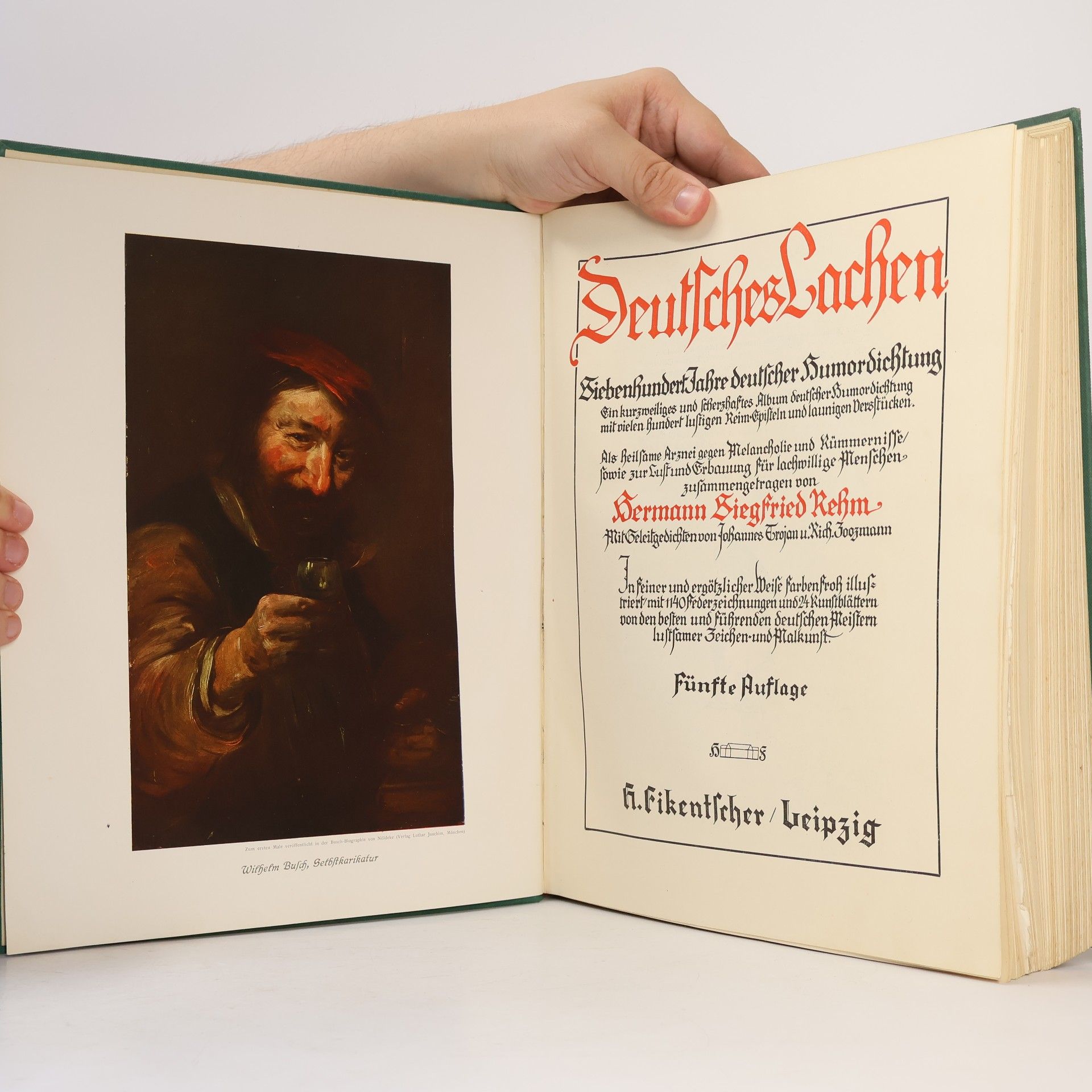 Hermann Siegfried Rehm Deutsches Lachen
