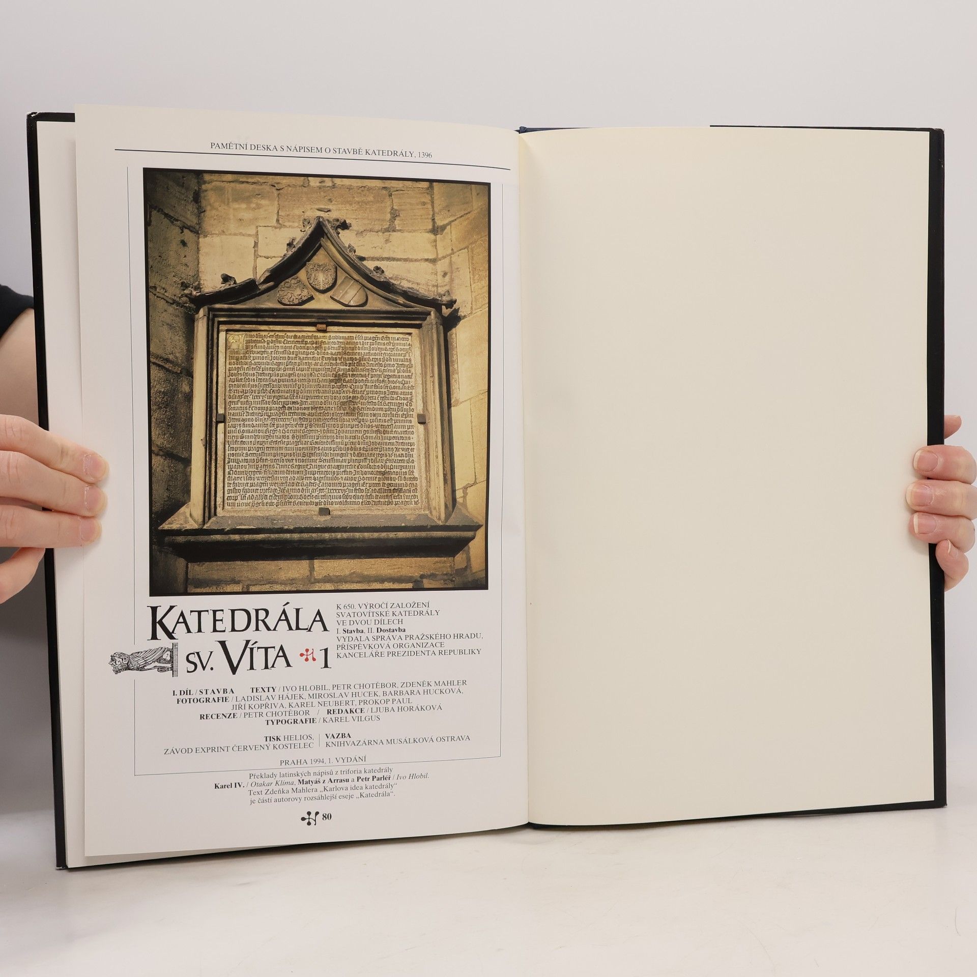 Collectif d'auteurs Katedrála sv. Víta 1. Stavba