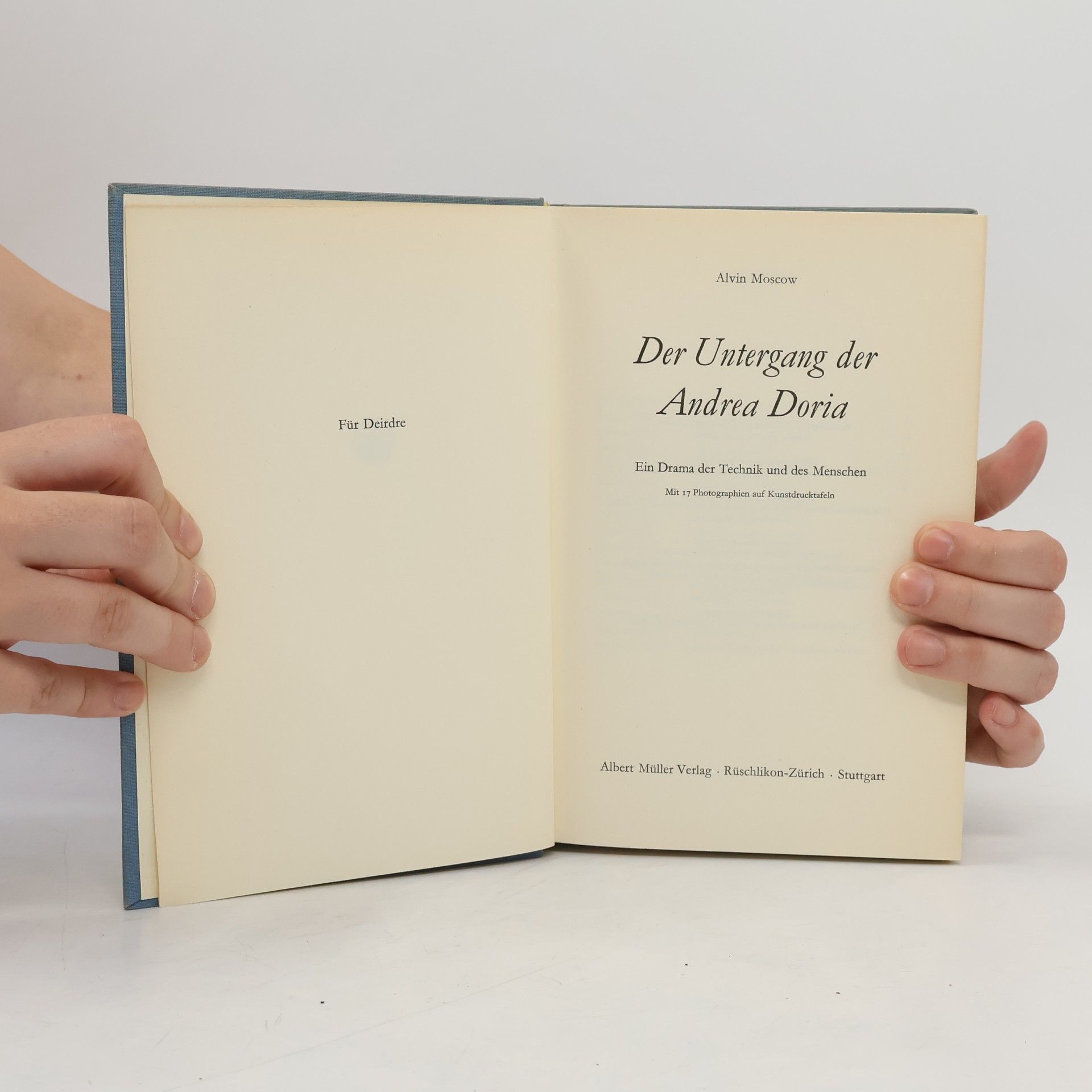 Alvin Moscow Der Untergang der Andrea Doria