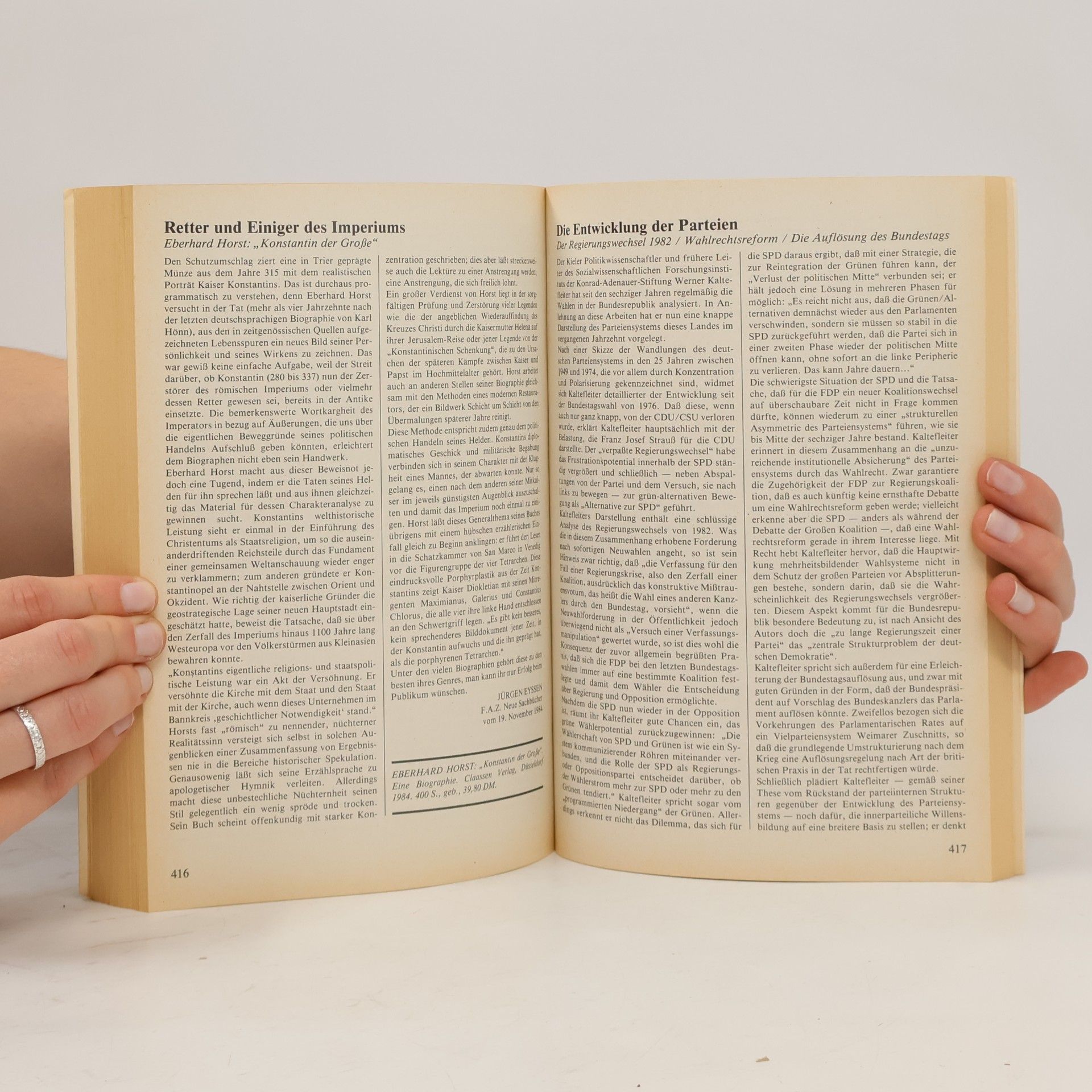 Autorenkollektiv Ein Bücher-Tagebuch 1985
