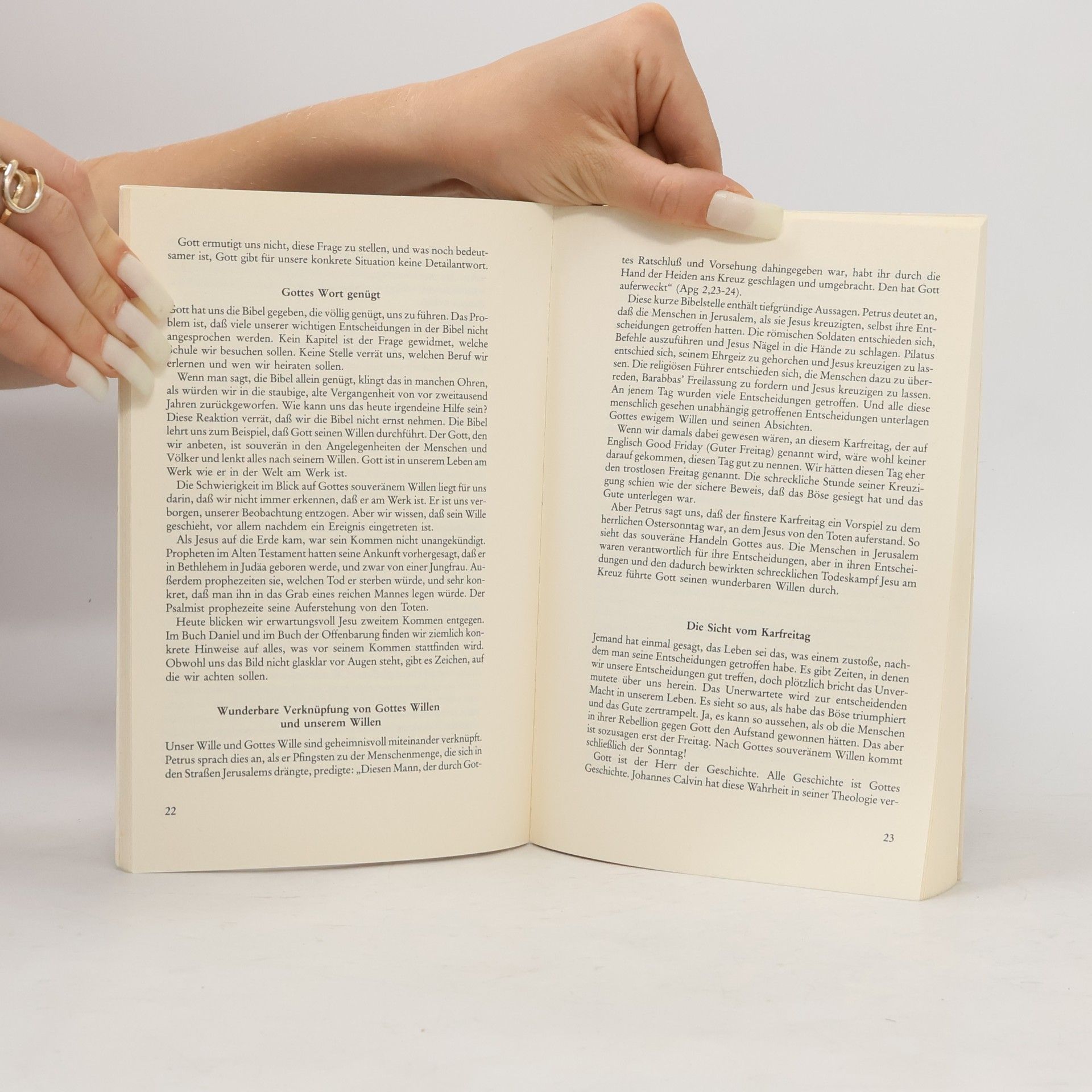Haddon W. Robinson Das biblische Wort - aktuell: Der Wille Gottes und die Freiheit unserer Entscheidungen