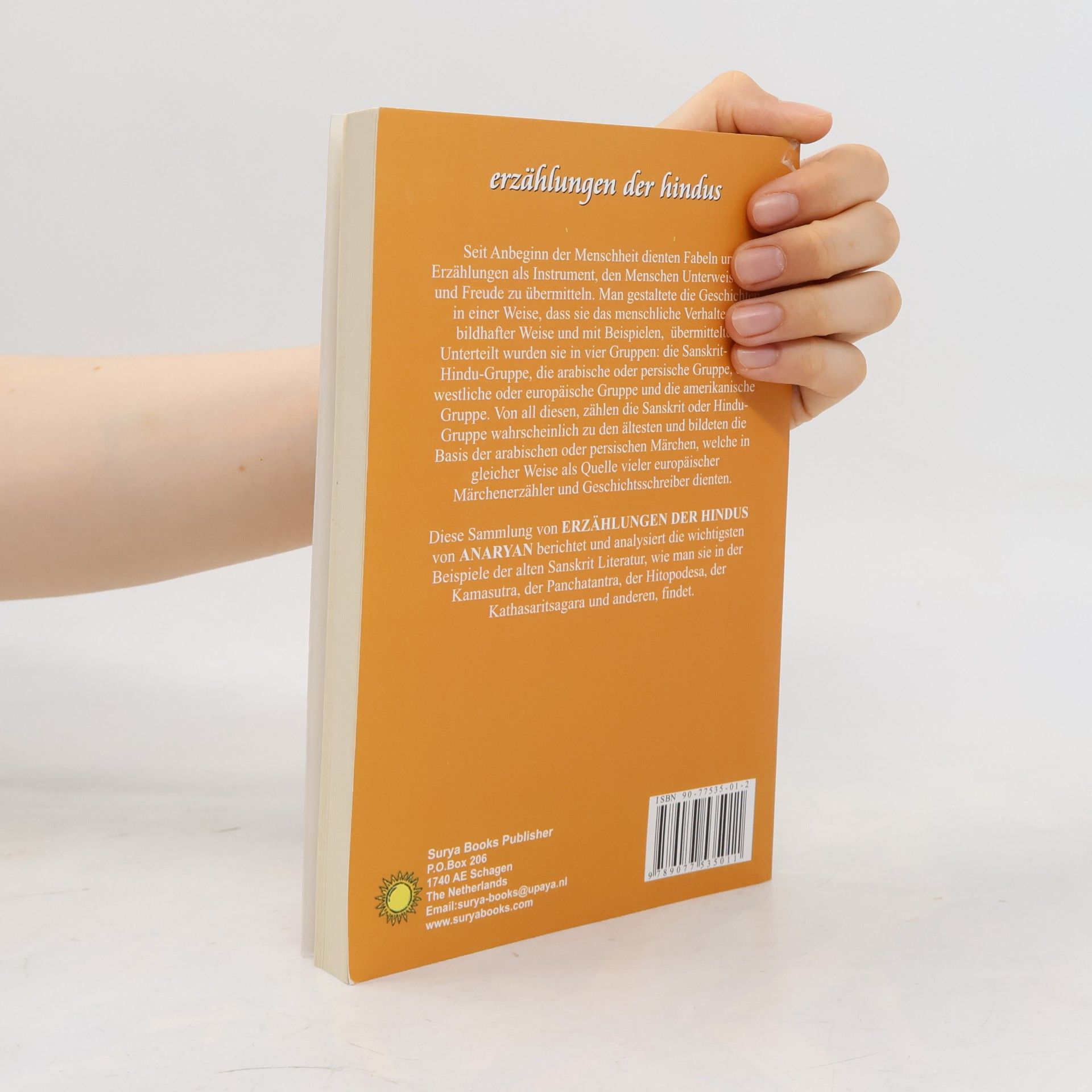 Anaryan Erzählungen der Hindus