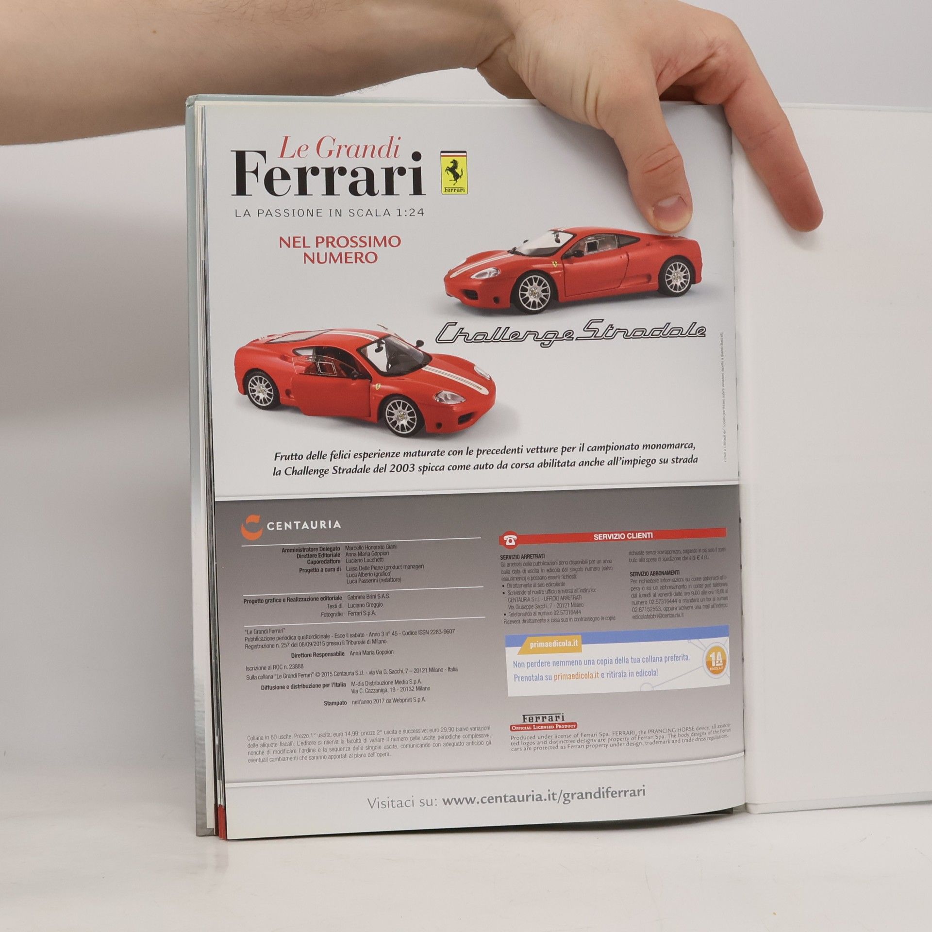 Collectif d'auteurs Le Grandi Ferrari: La passione in scala 1:24. F12tdf